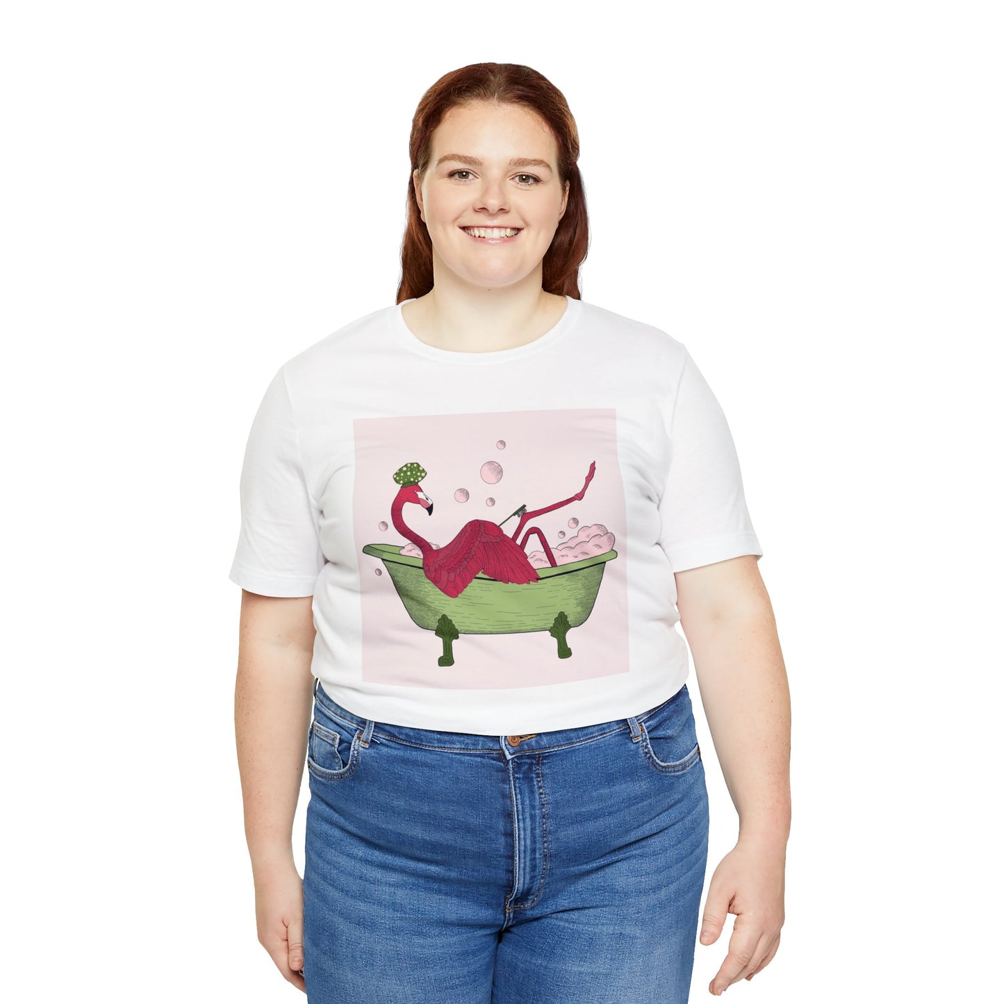 Self Care Flamingo Tee