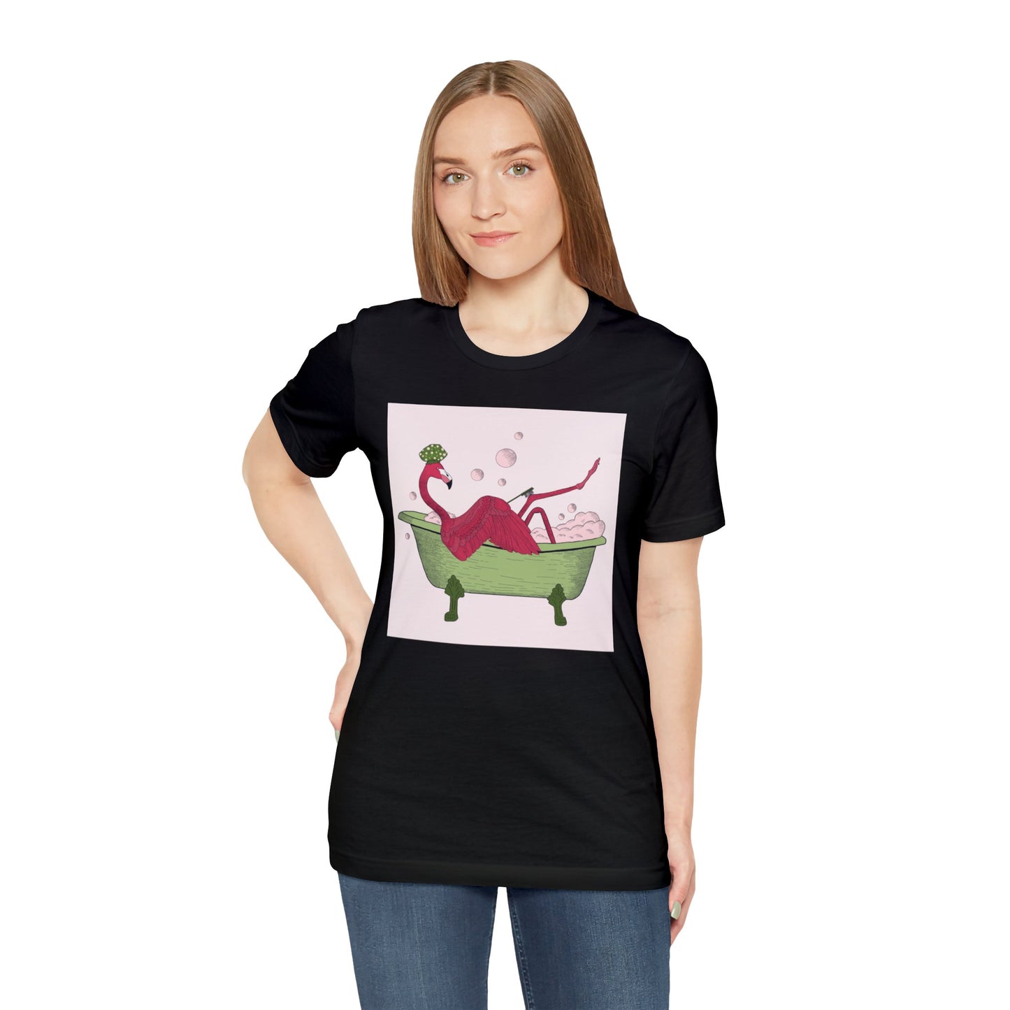 Self Care Flamingo Tee