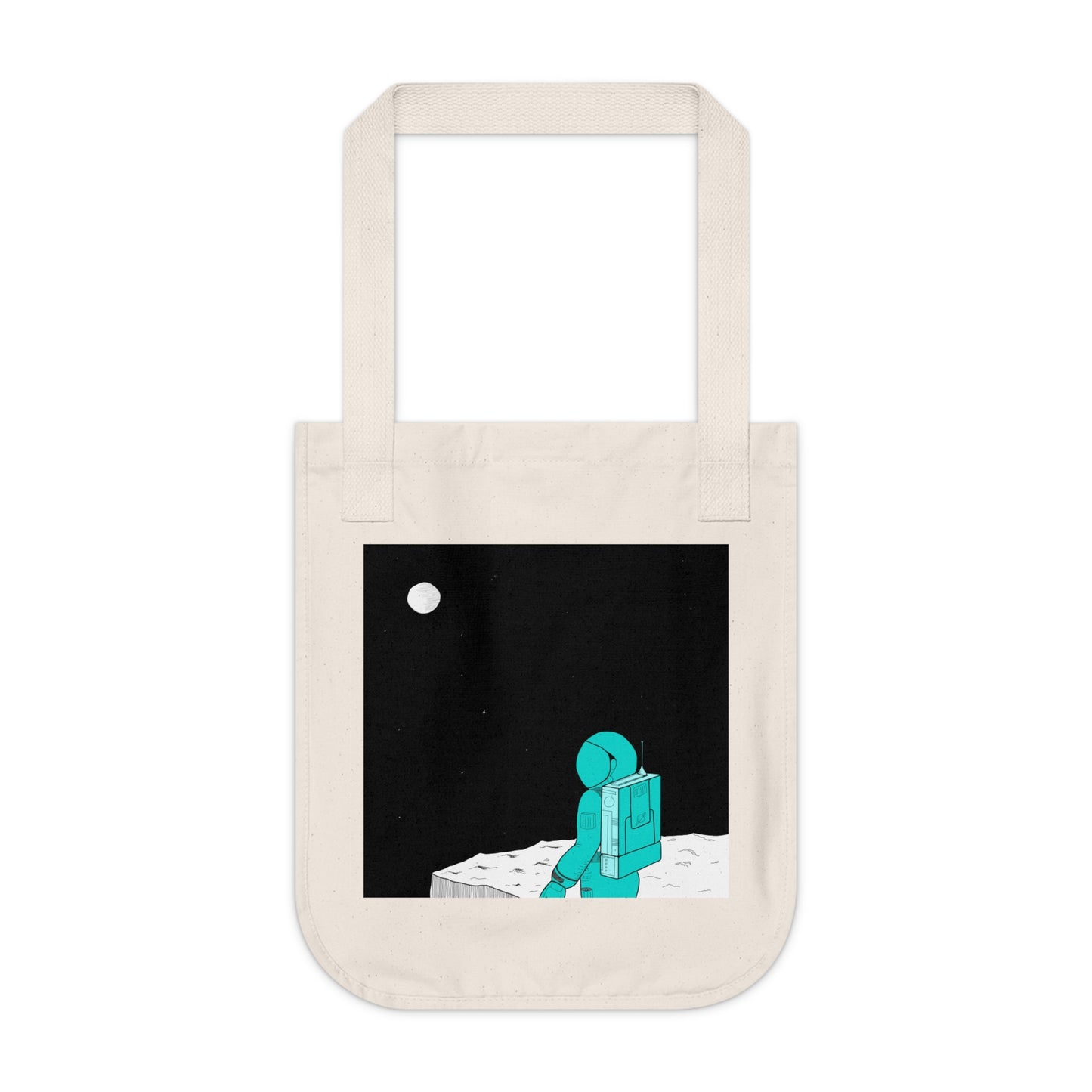 Space Creature Organic Tote Bag