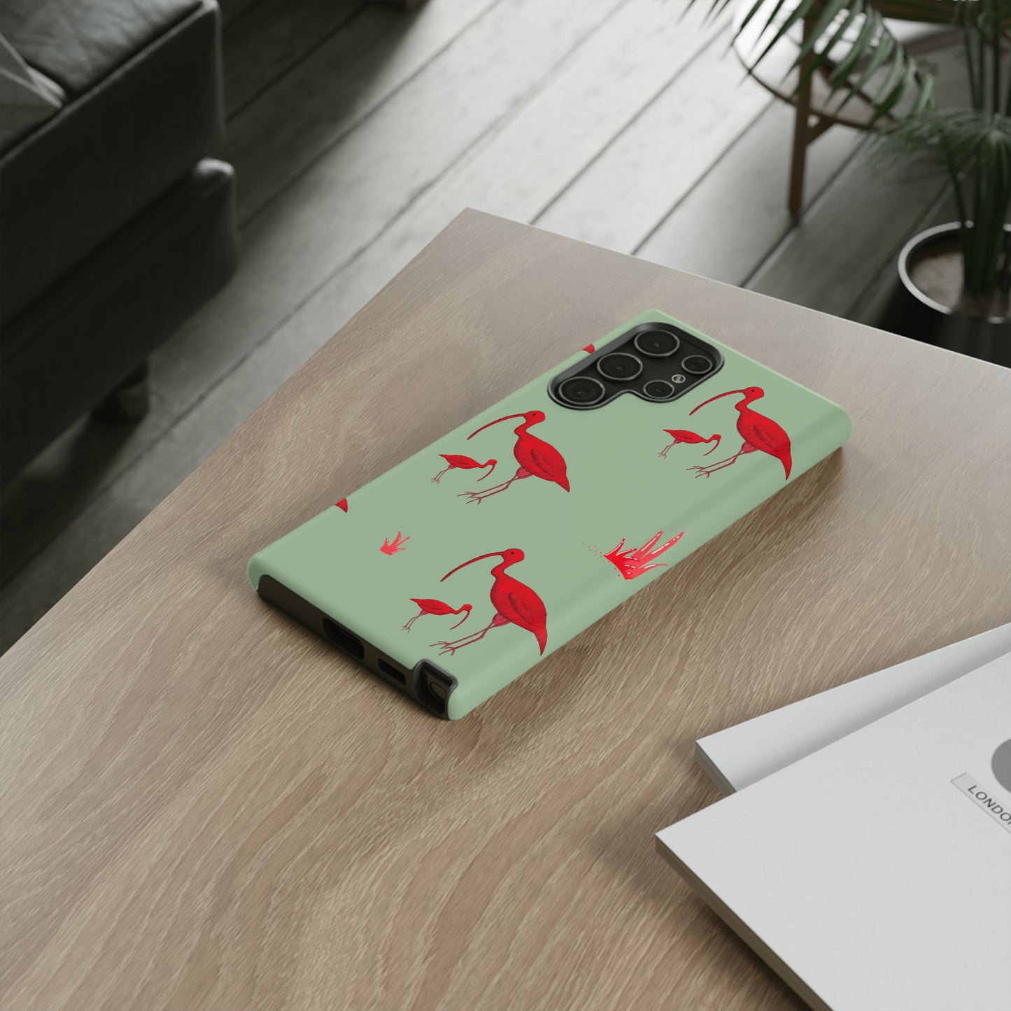 The Red Bird Phone Case