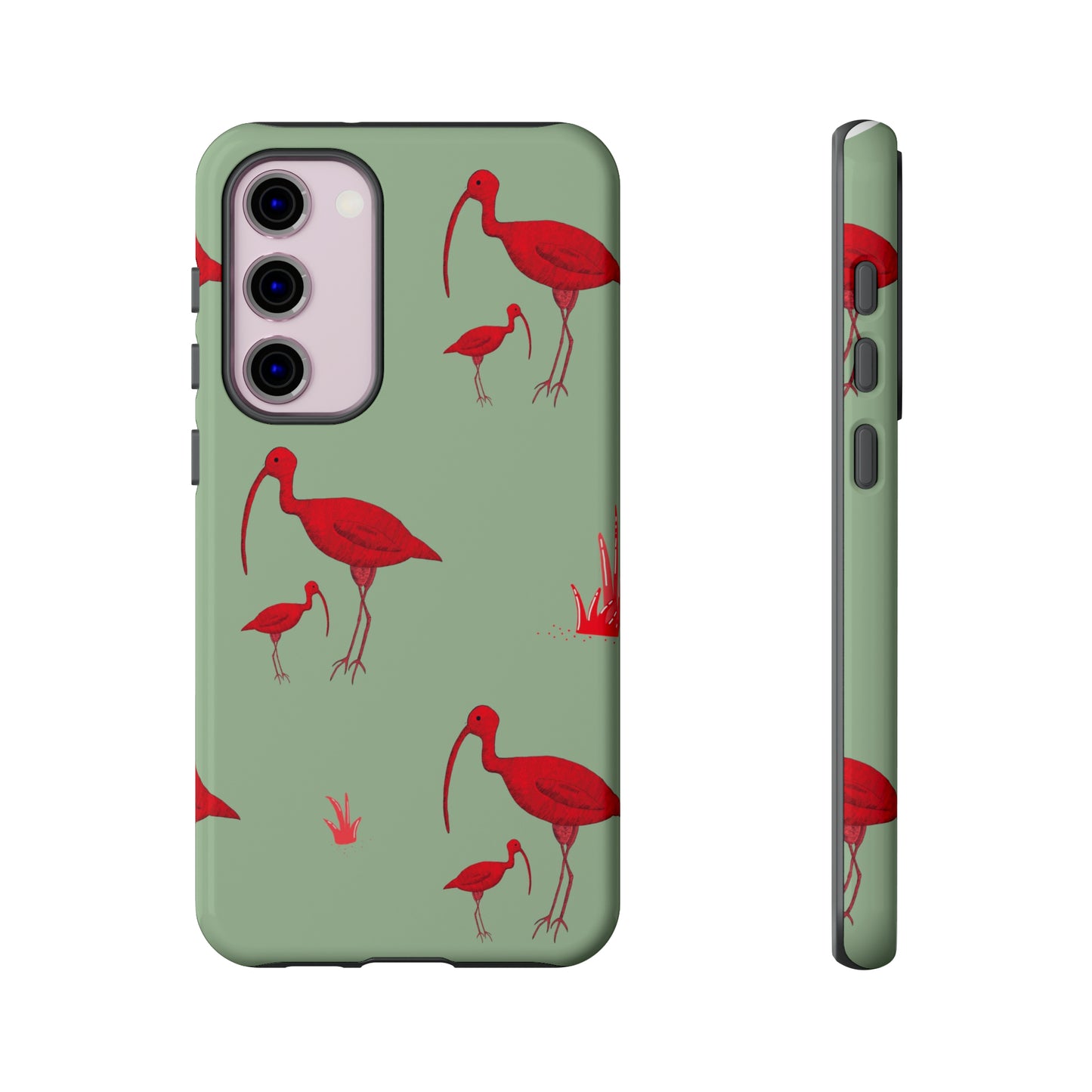 The Red Bird Phone Case