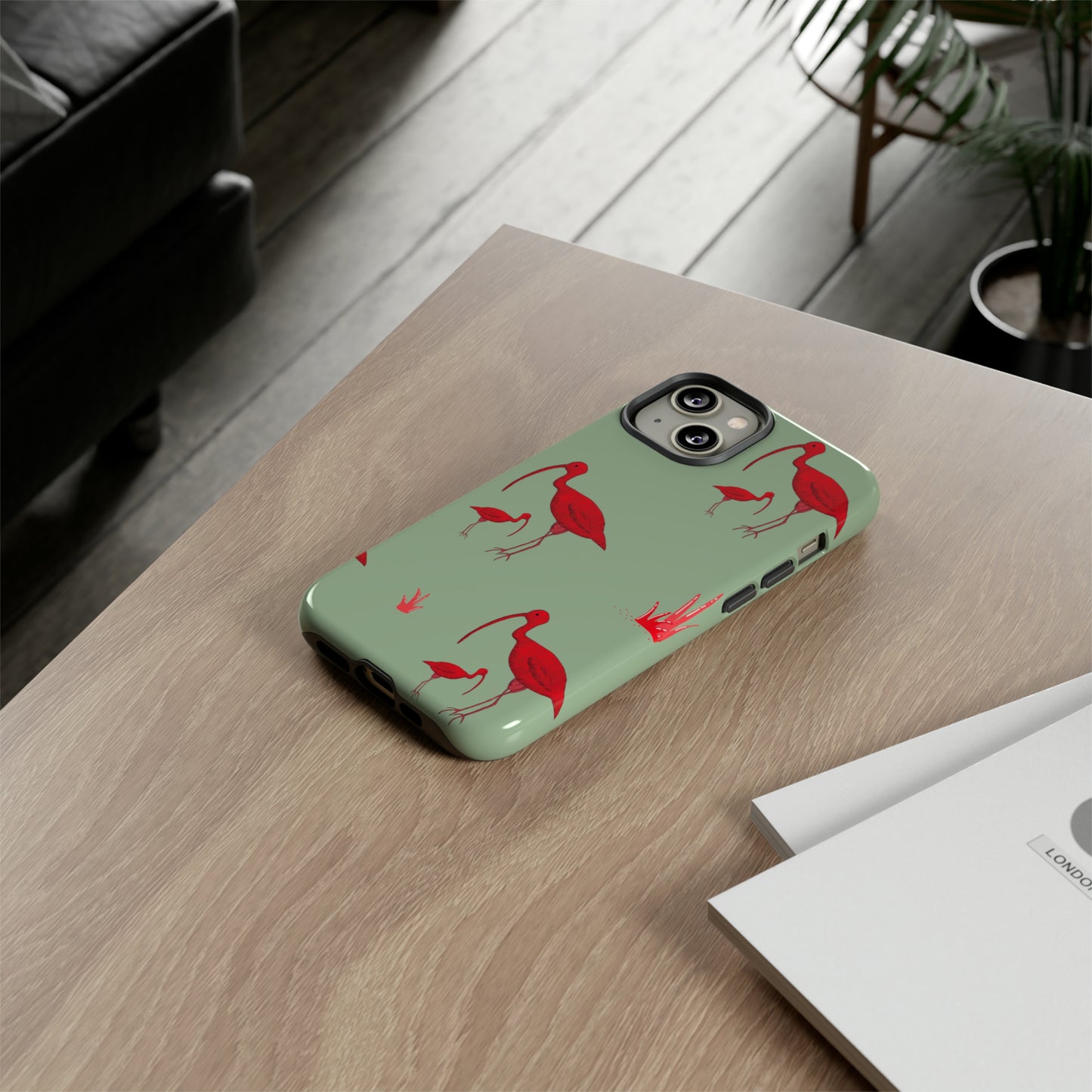 The Red Bird Phone Case