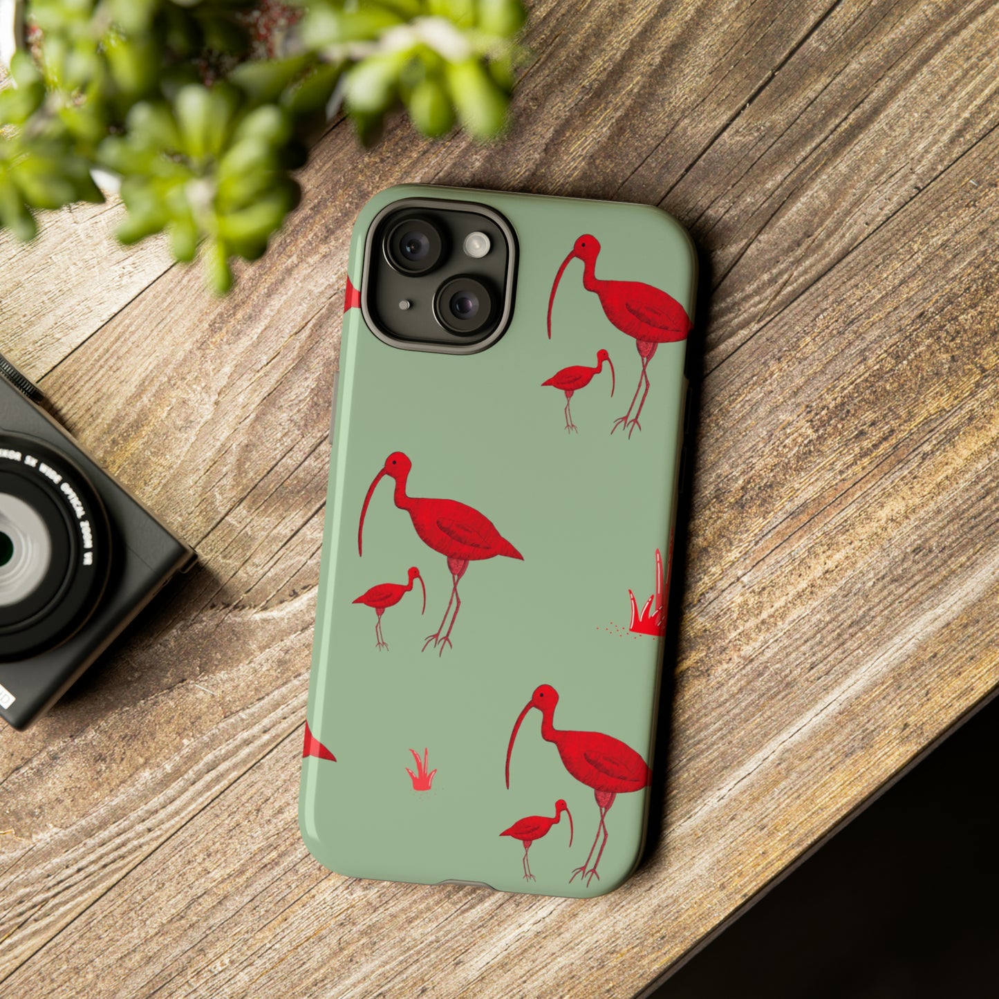 The Red Bird Phone Case