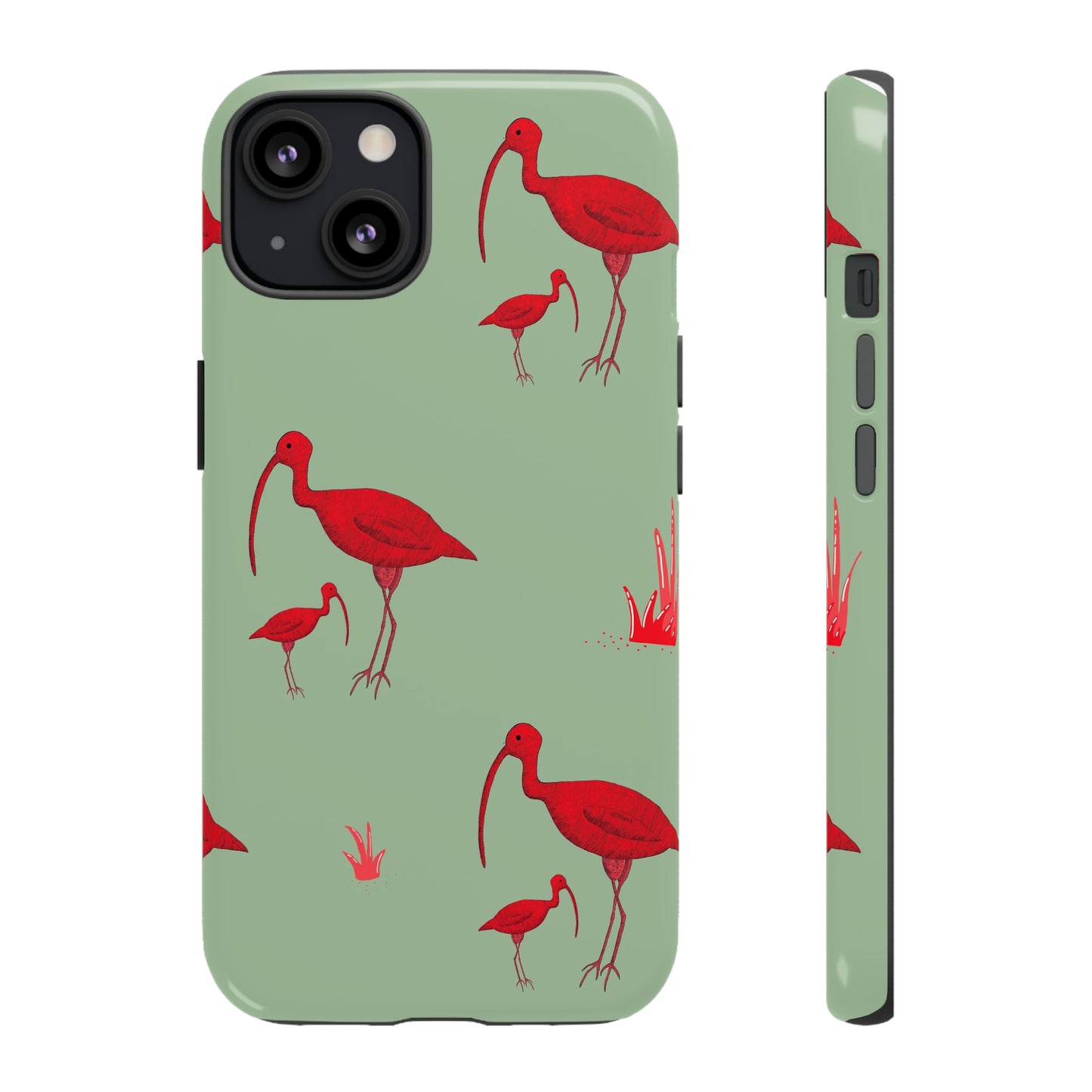 The Red Bird Phone Case