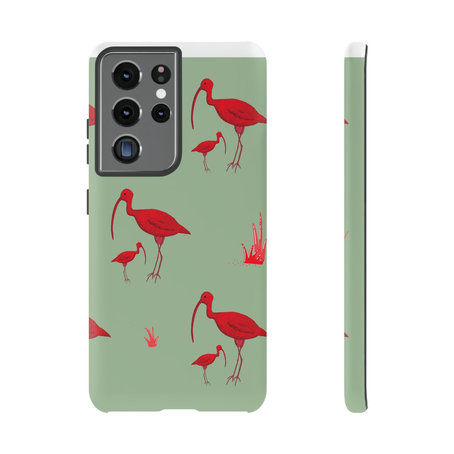 The Red Bird Phone Case