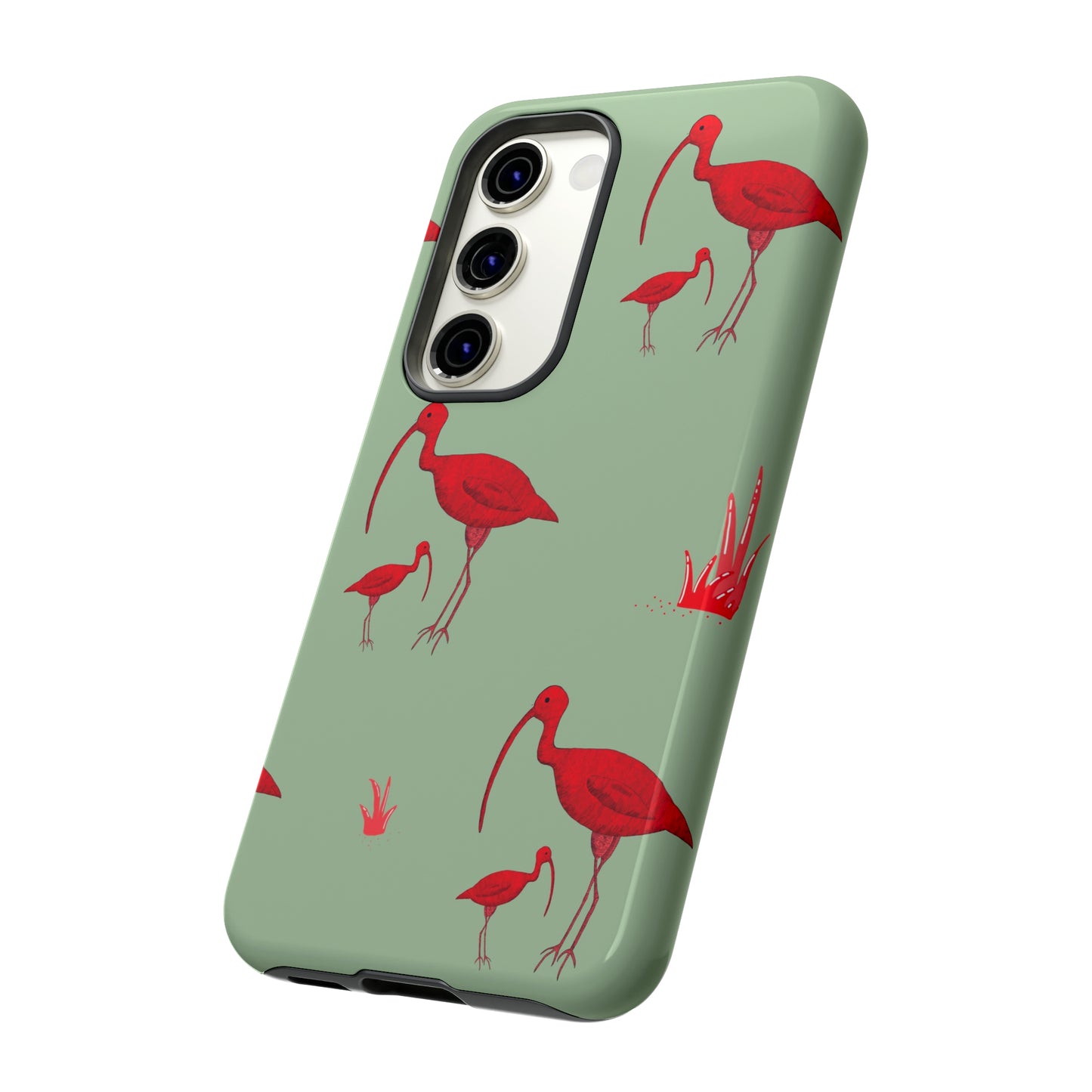 The Red Bird Phone Case