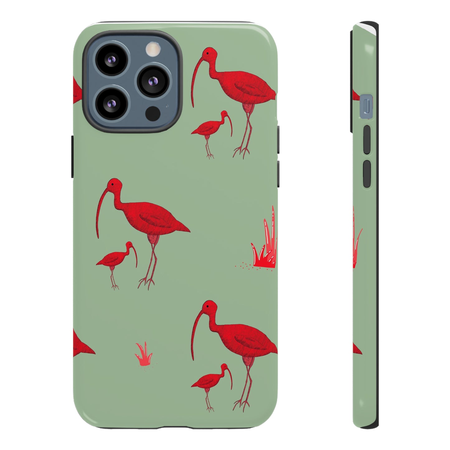 The Red Bird Phone Case