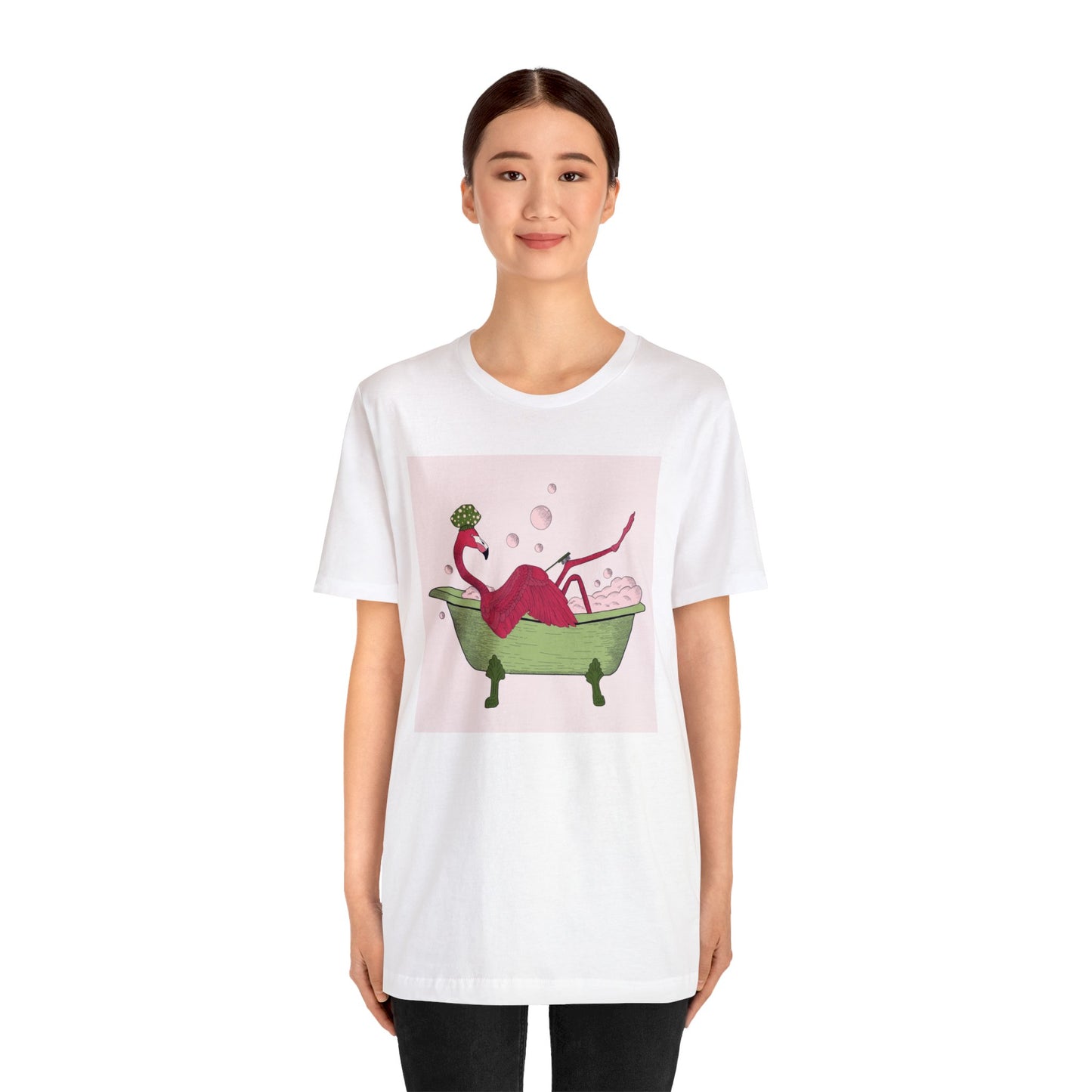 Self Care Flamingo Tee