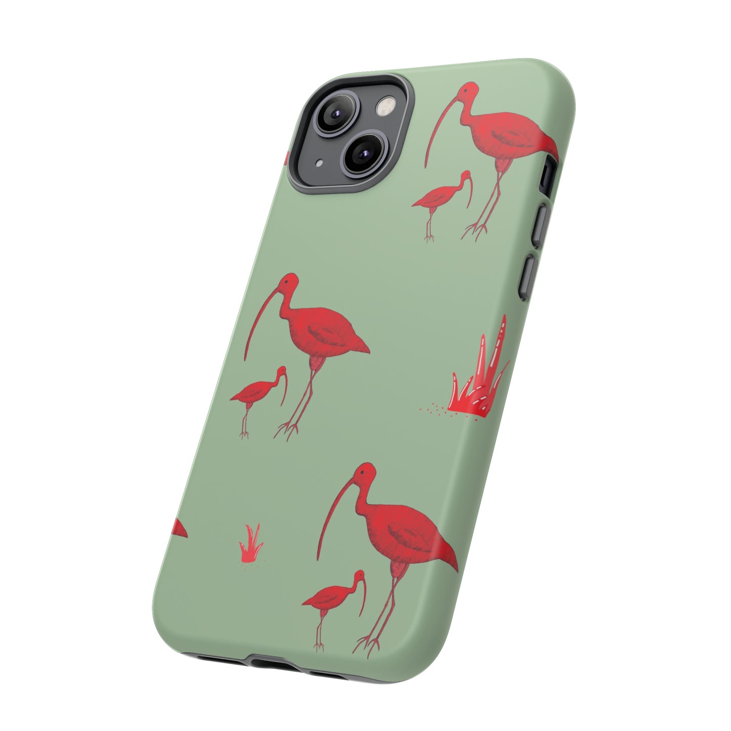 The Red Bird Phone Case