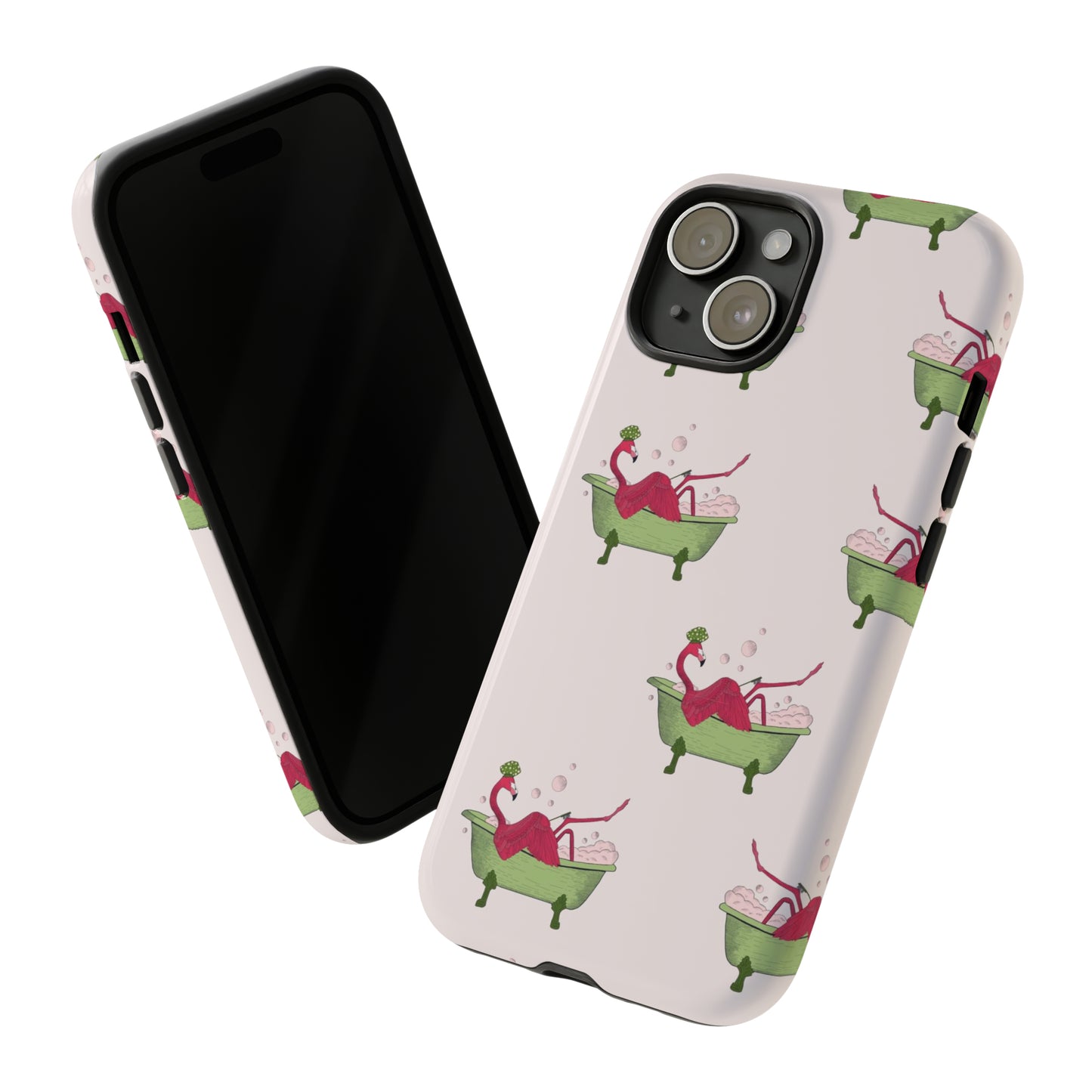 Self Care Flamingo Phone Case