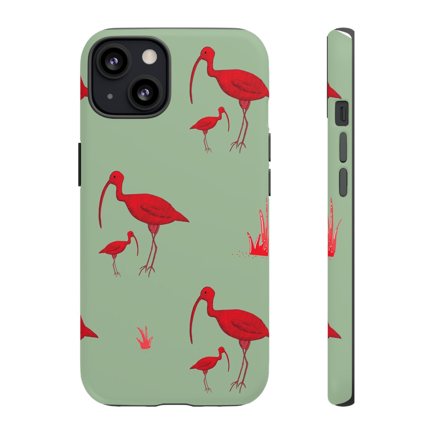 The Red Bird Phone Case