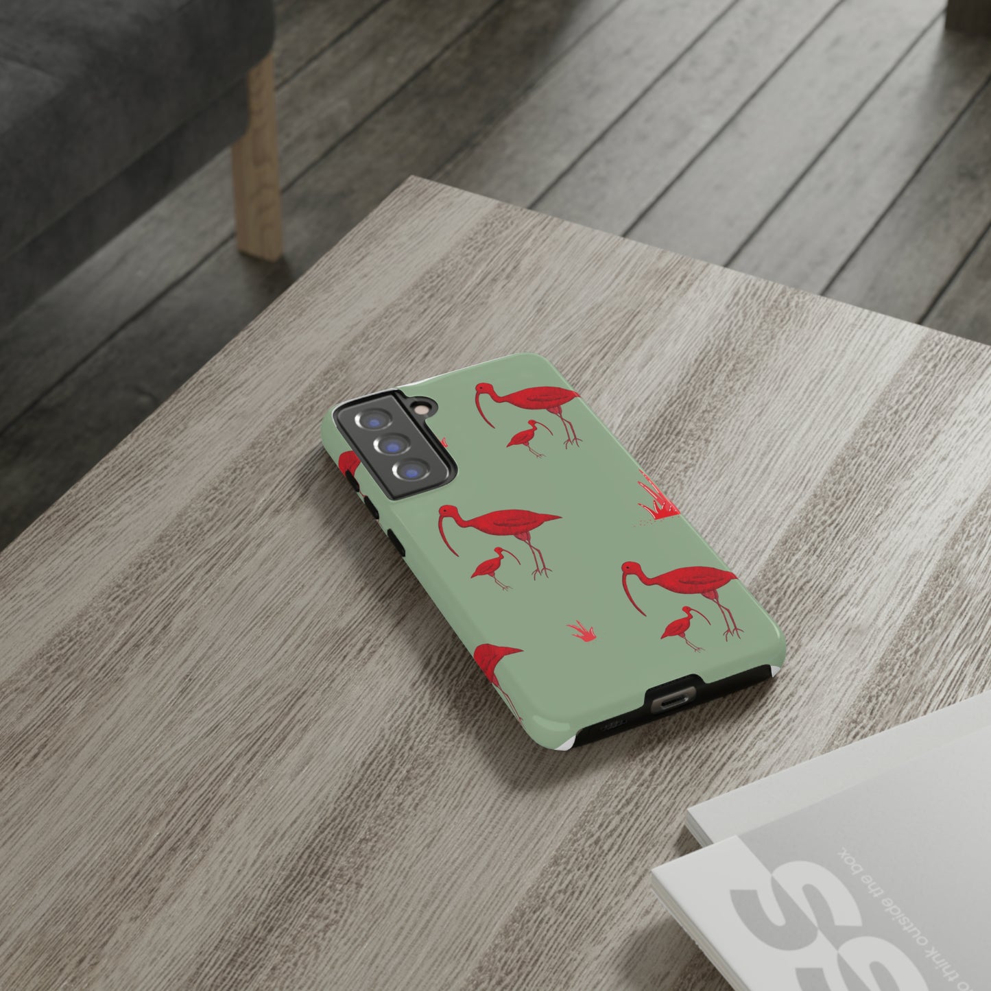 The Red Bird Phone Case