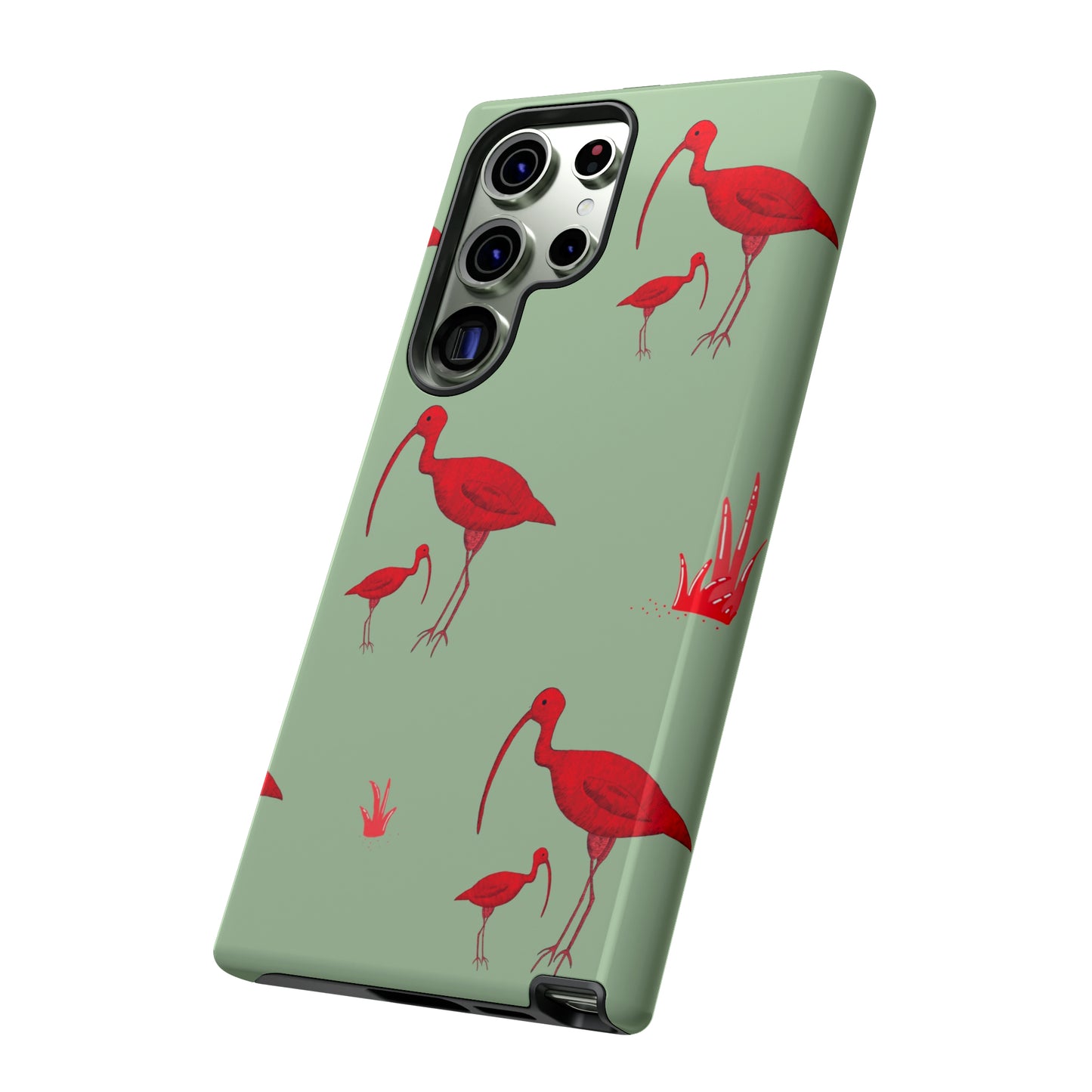 The Red Bird Phone Case