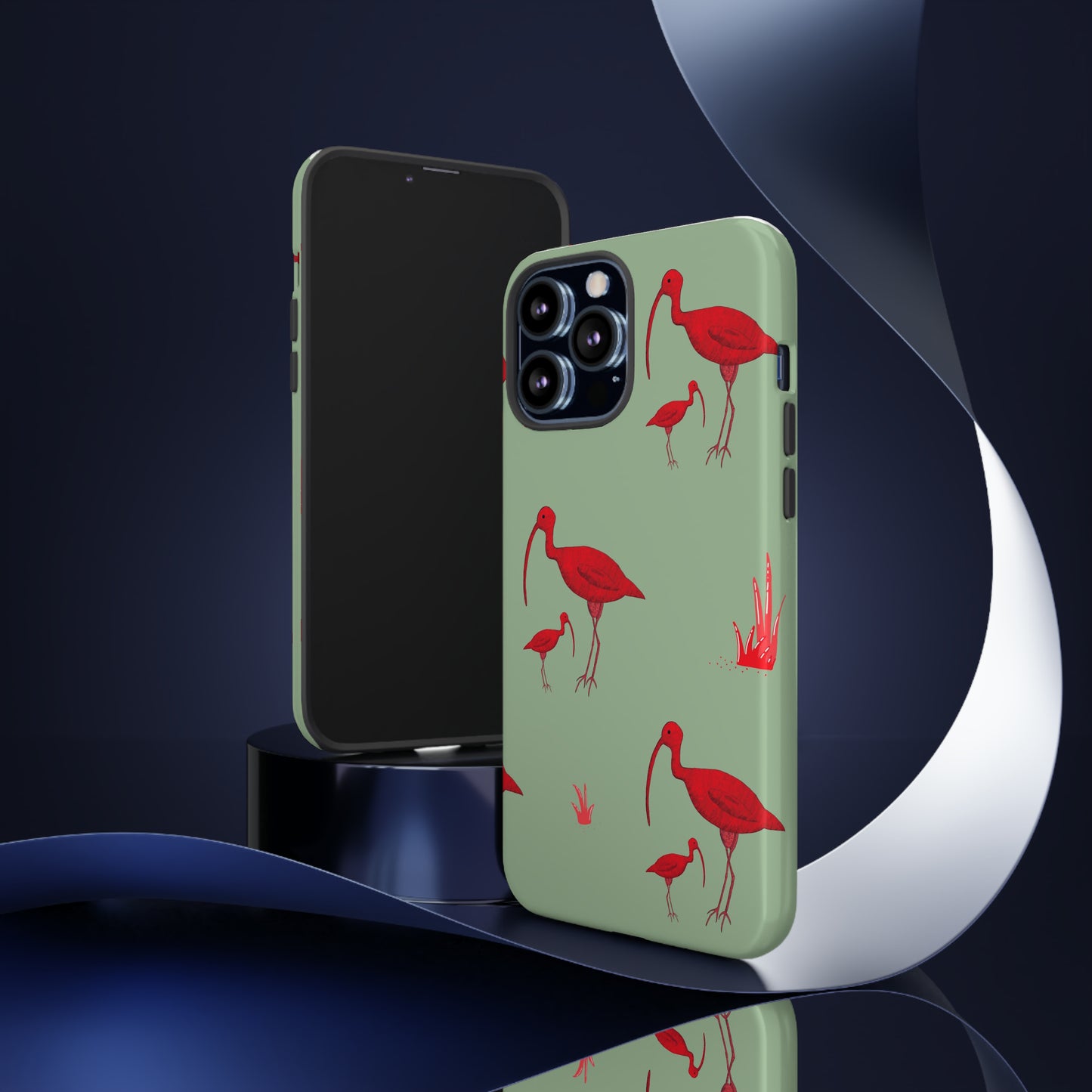 The Red Bird Phone Case