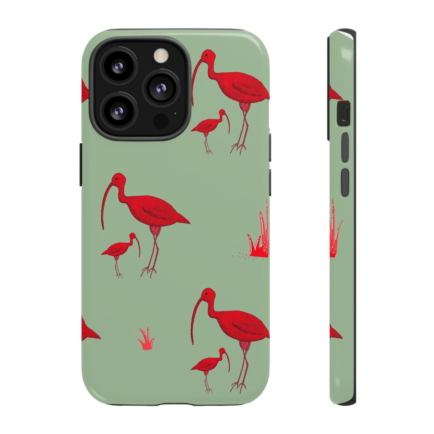 The Red Bird Phone Case