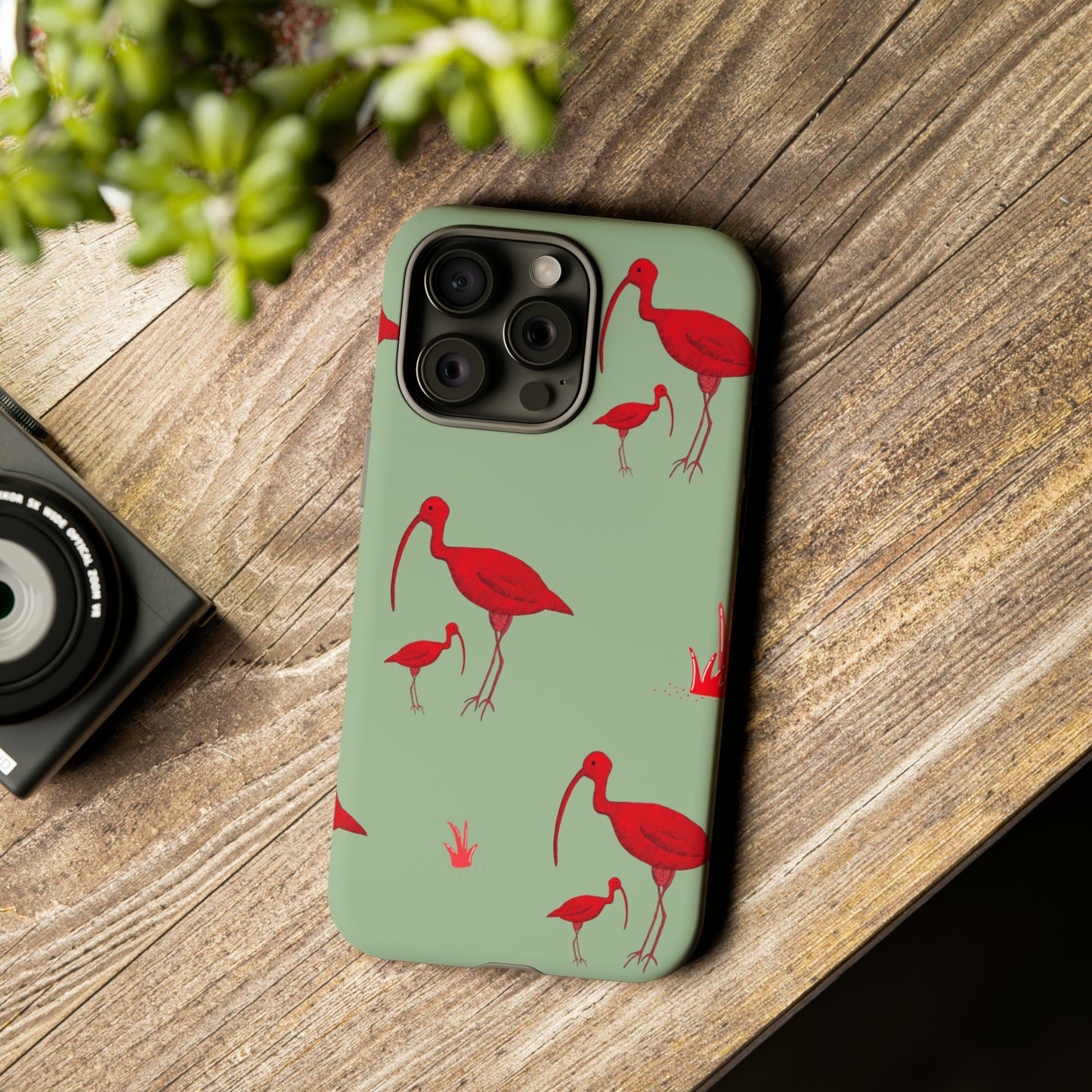 The Red Bird Phone Case