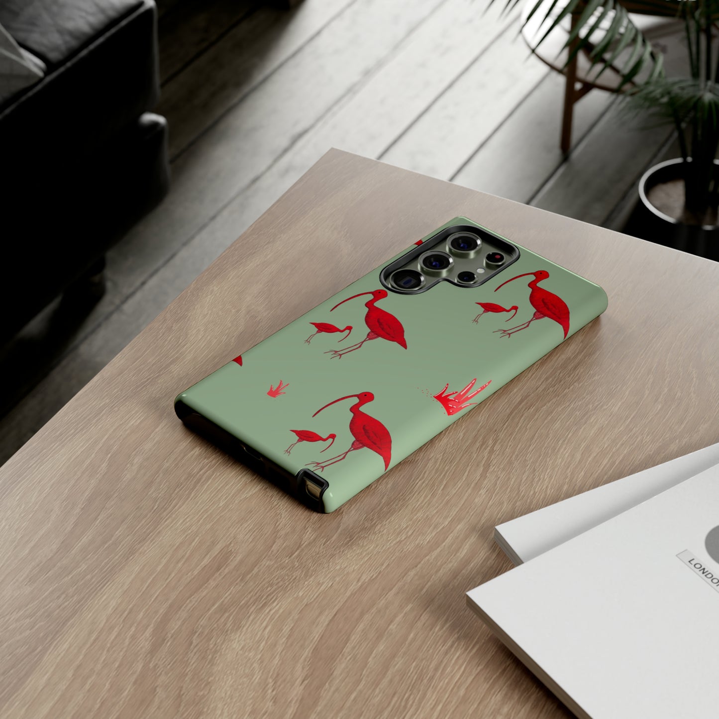 The Red Bird Phone Case