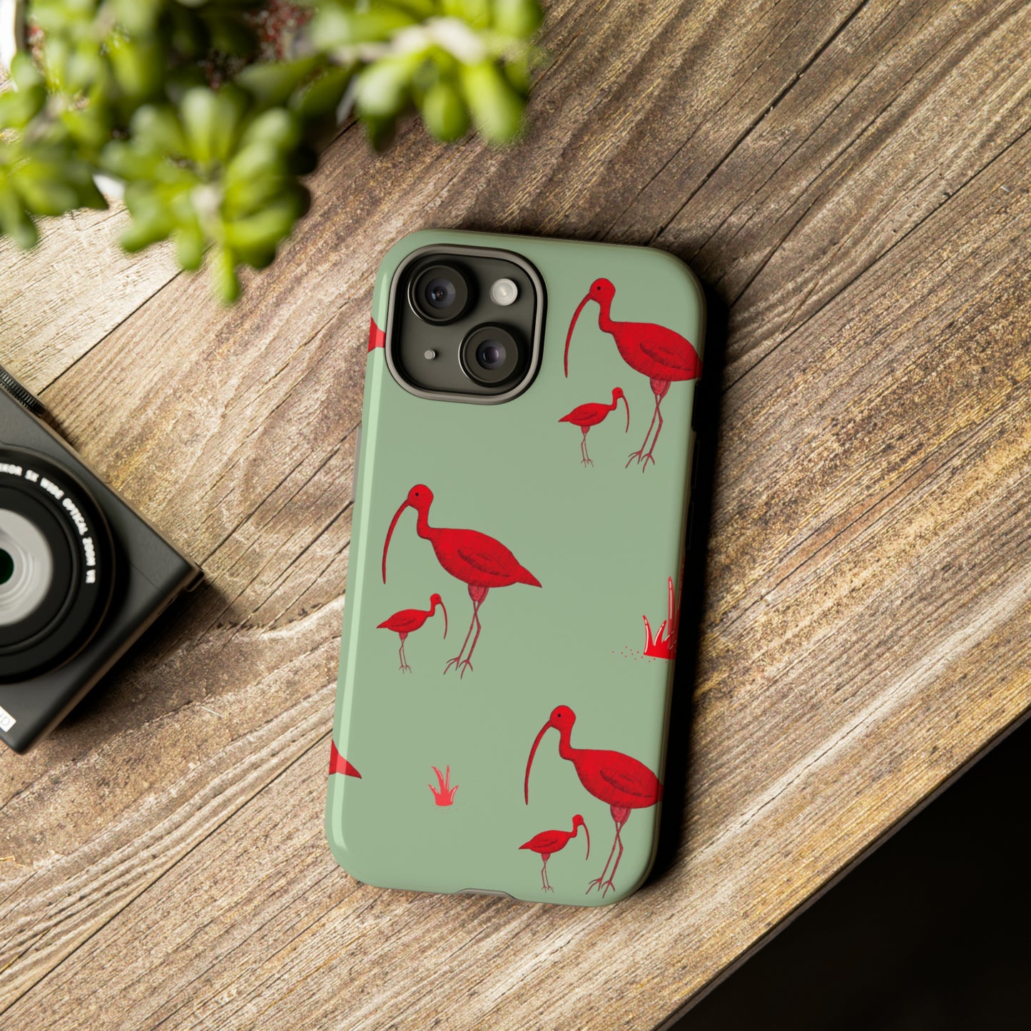 The Red Bird Phone Case