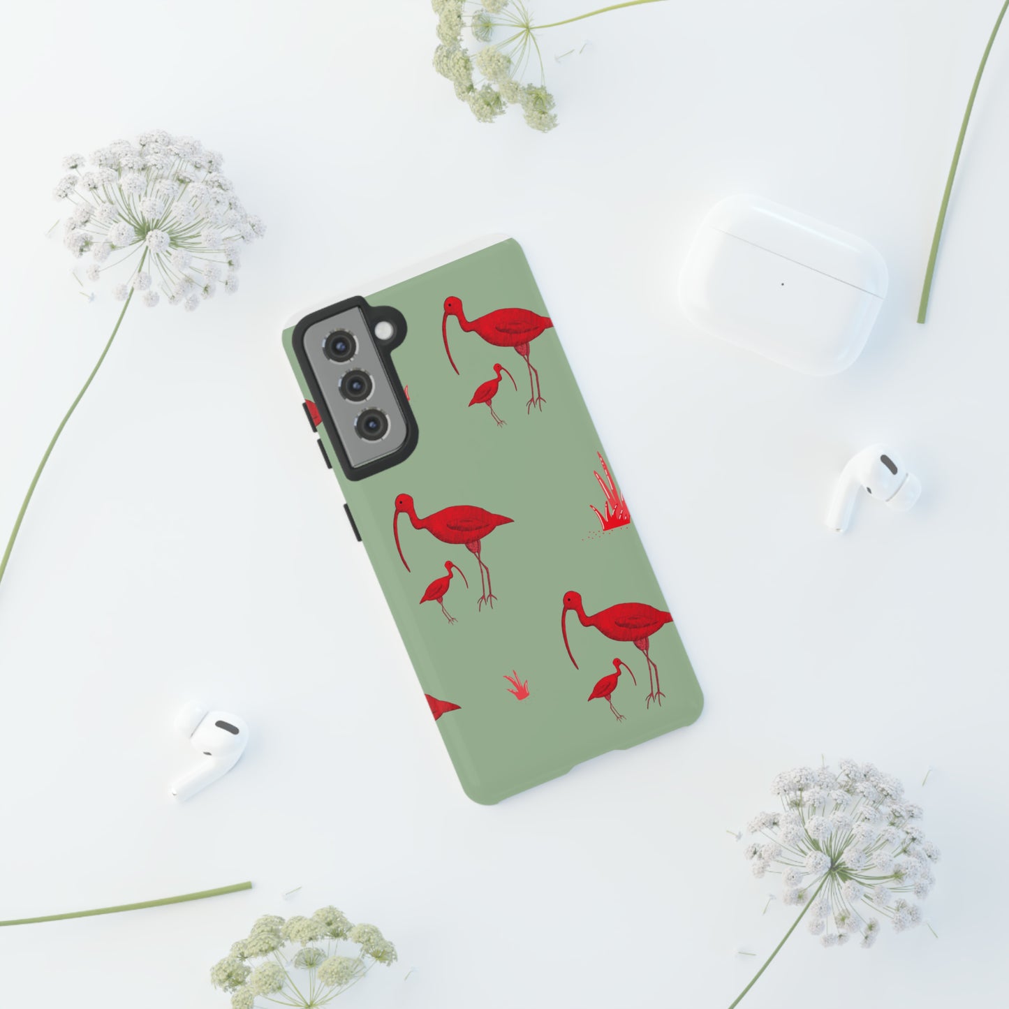 The Red Bird Phone Case