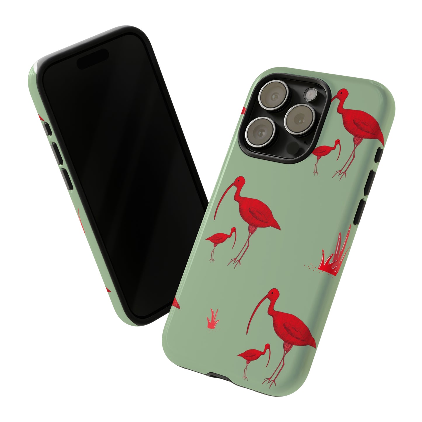 The Red Bird Phone Case