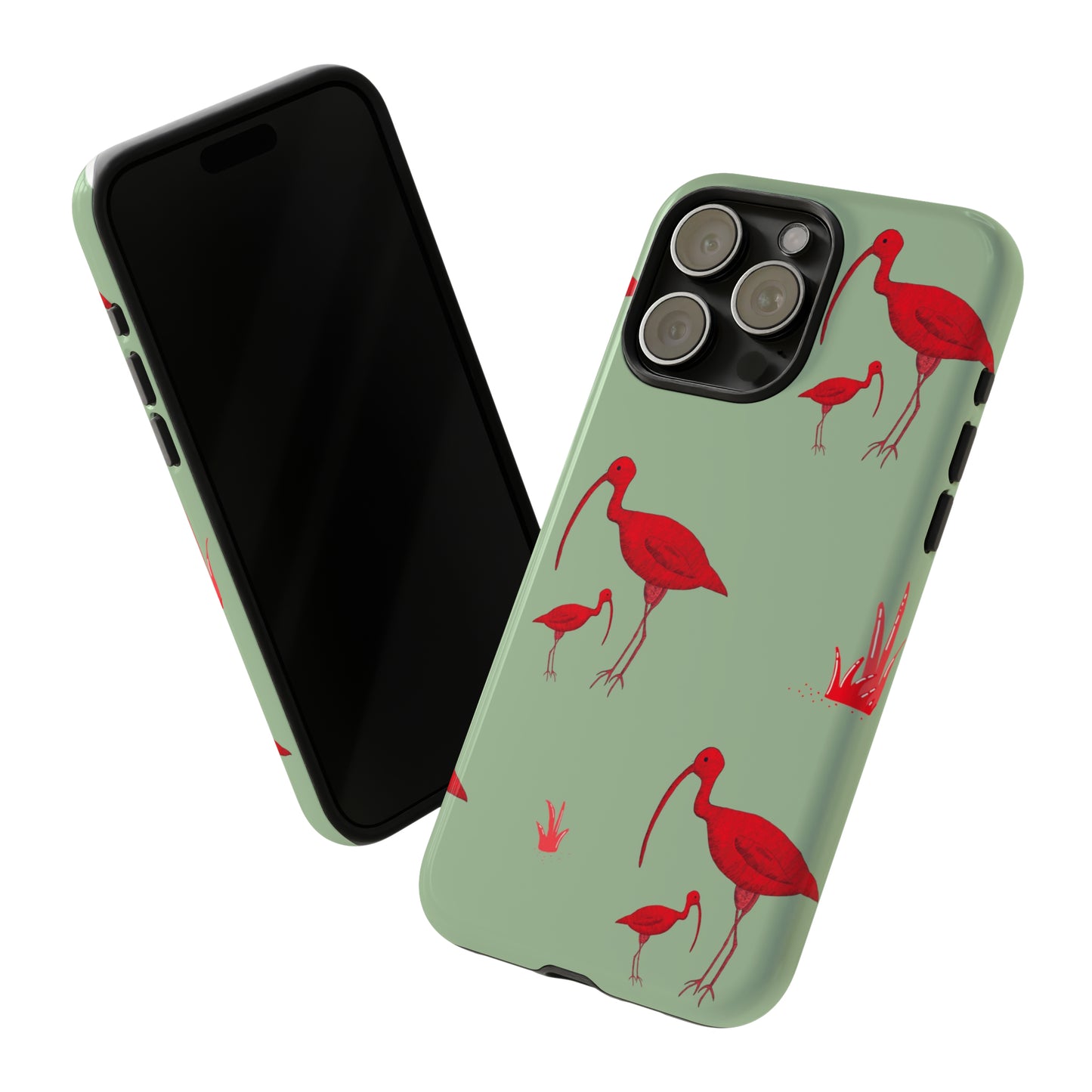 The Red Bird Phone Case