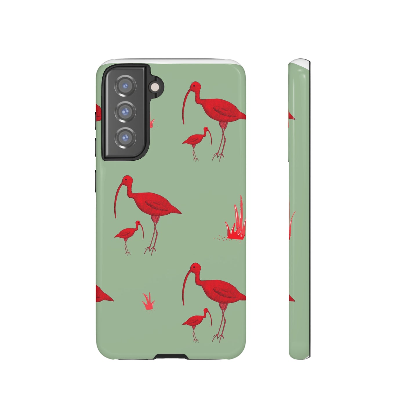 The Red Bird Phone Case