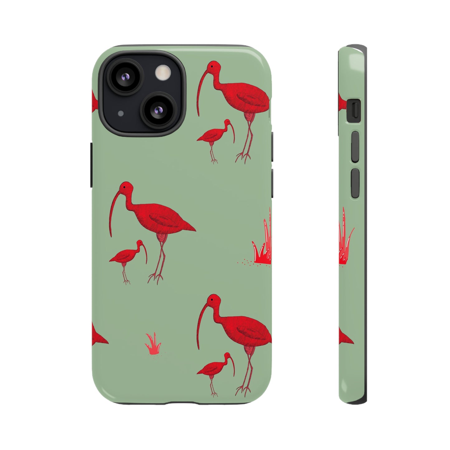 The Red Bird Phone Case