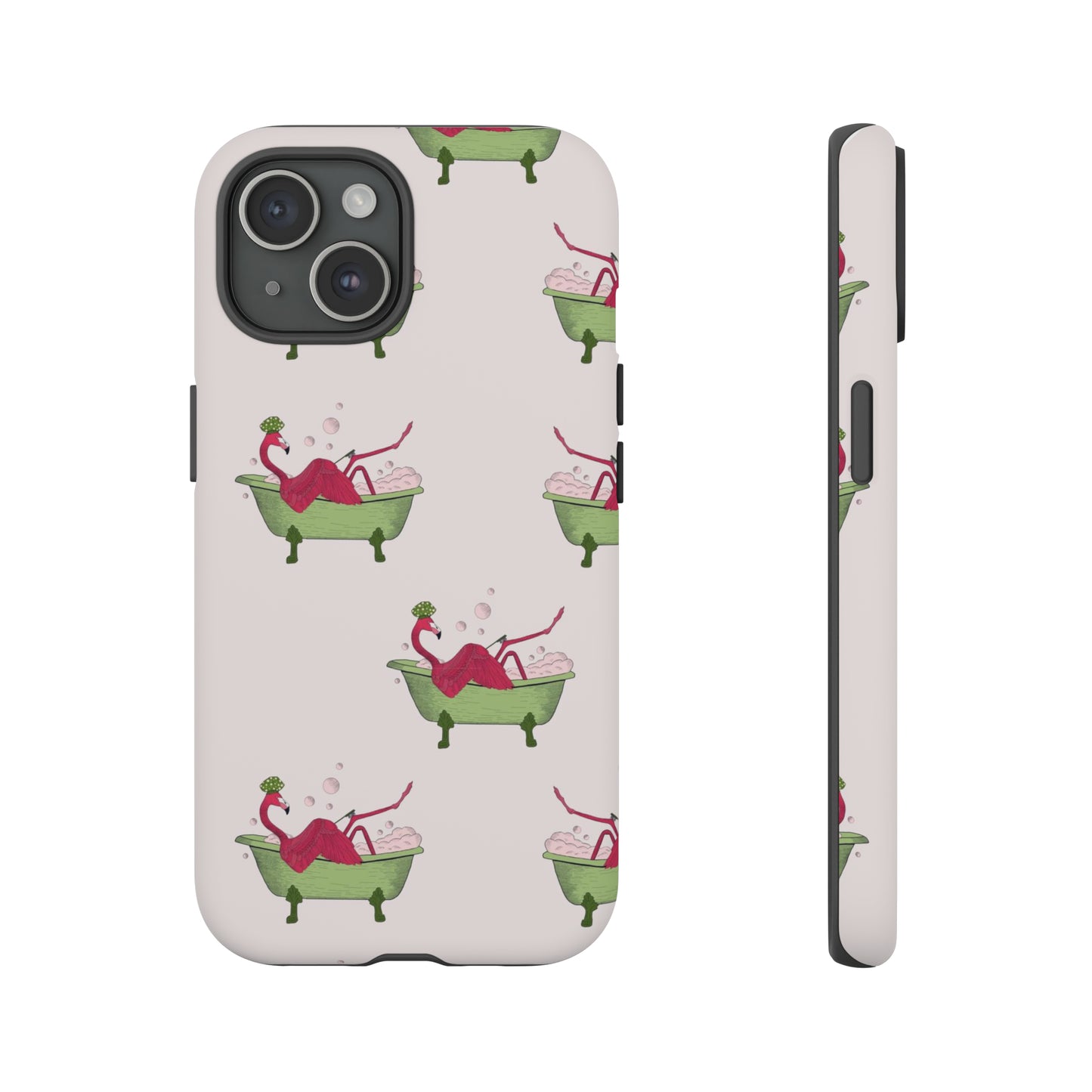 Self Care Flamingo Phone Case