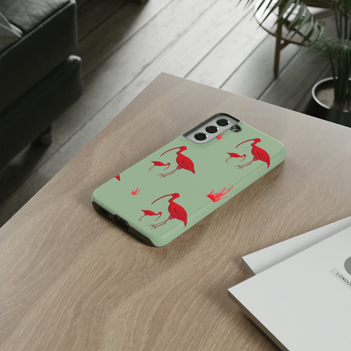 The Red Bird Phone Case