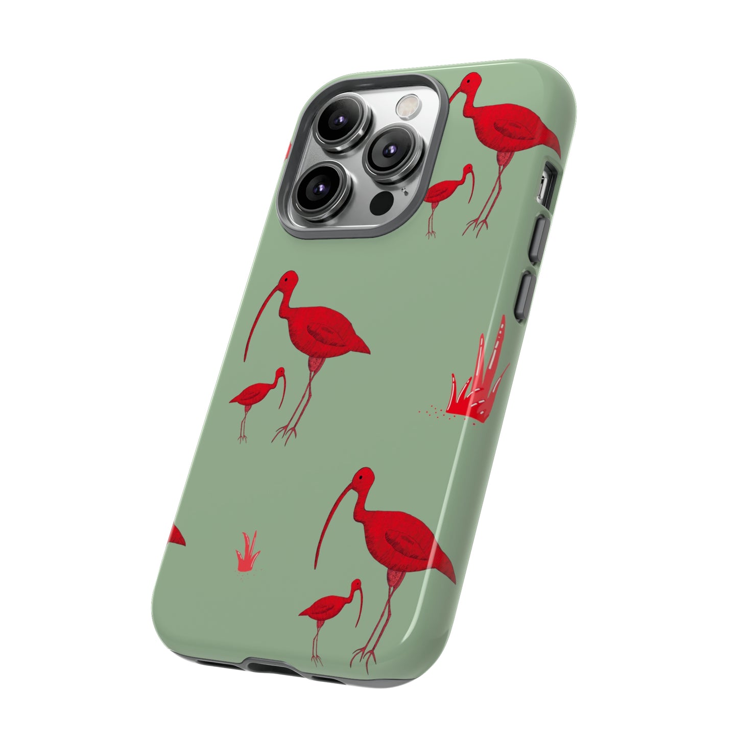 The Red Bird Phone Case