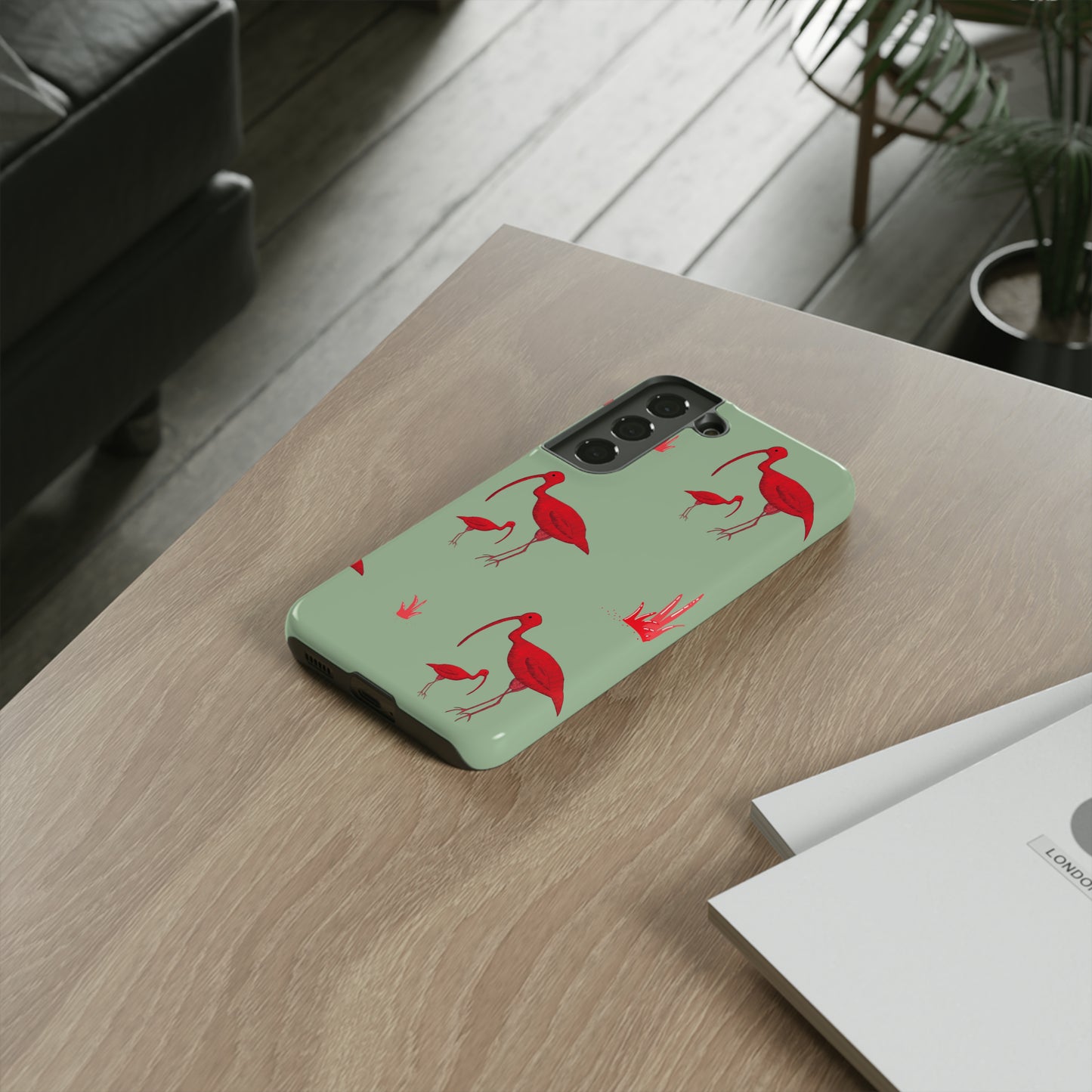 The Red Bird Phone Case