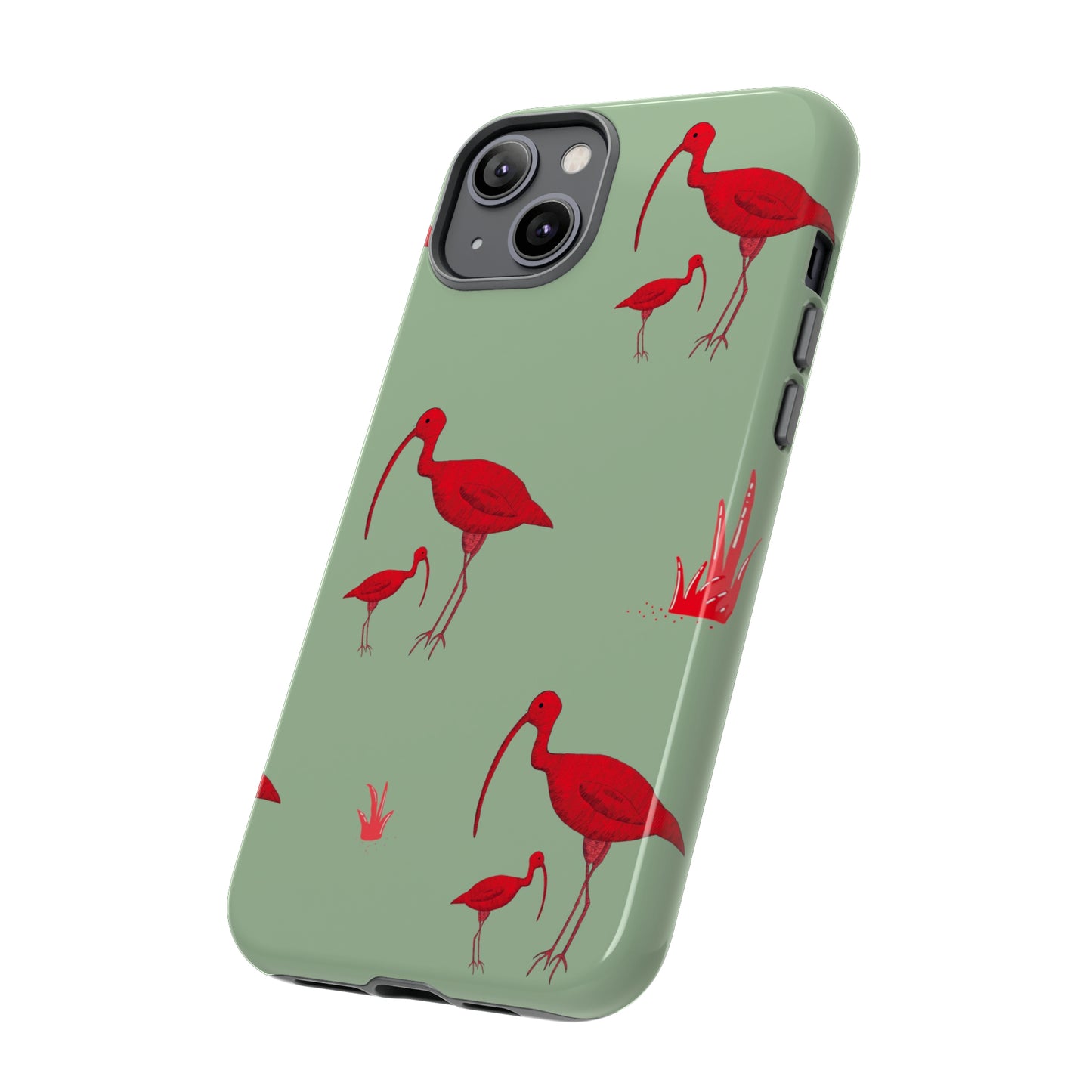 The Red Bird Phone Case