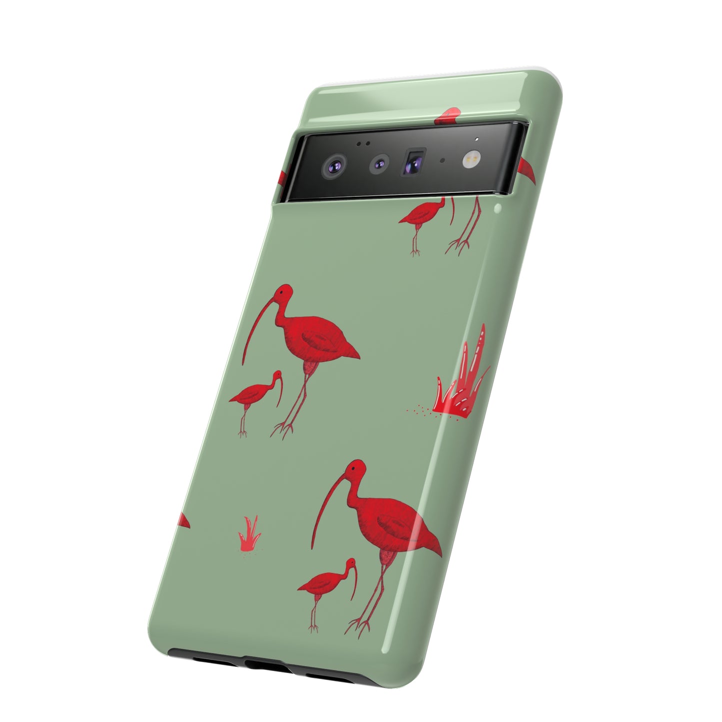 The Red Bird Phone Case