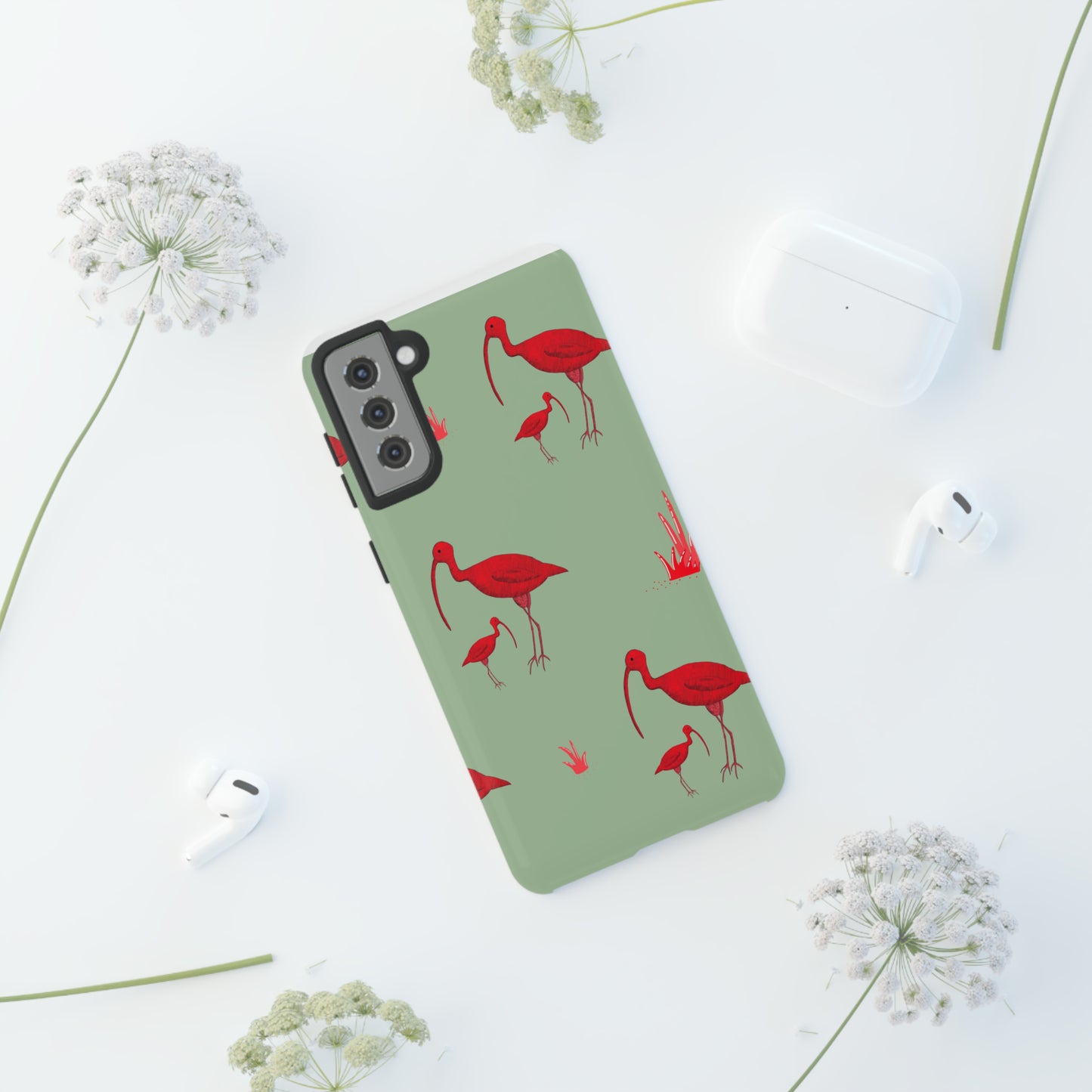 The Red Bird Phone Case