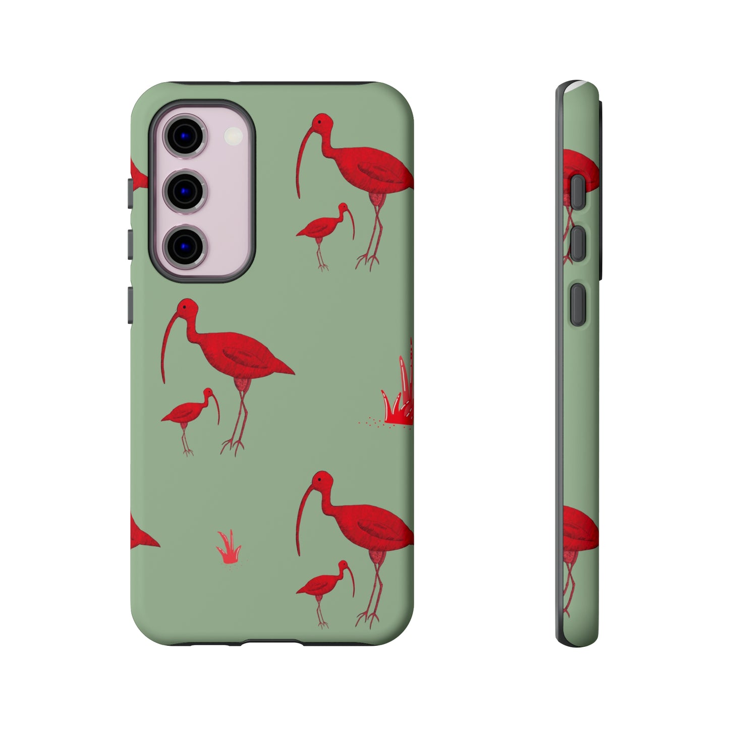 The Red Bird Phone Case