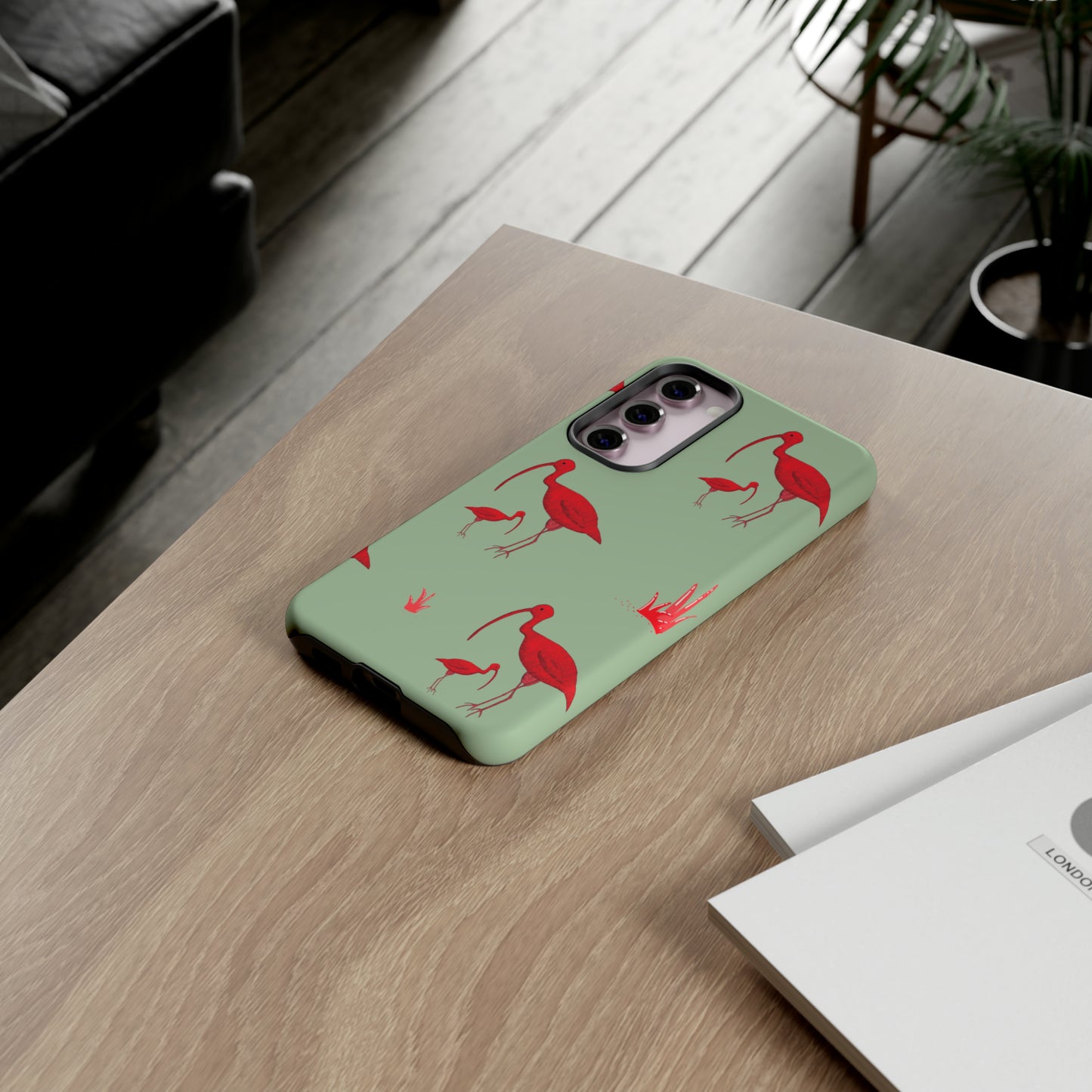 The Red Bird Phone Case