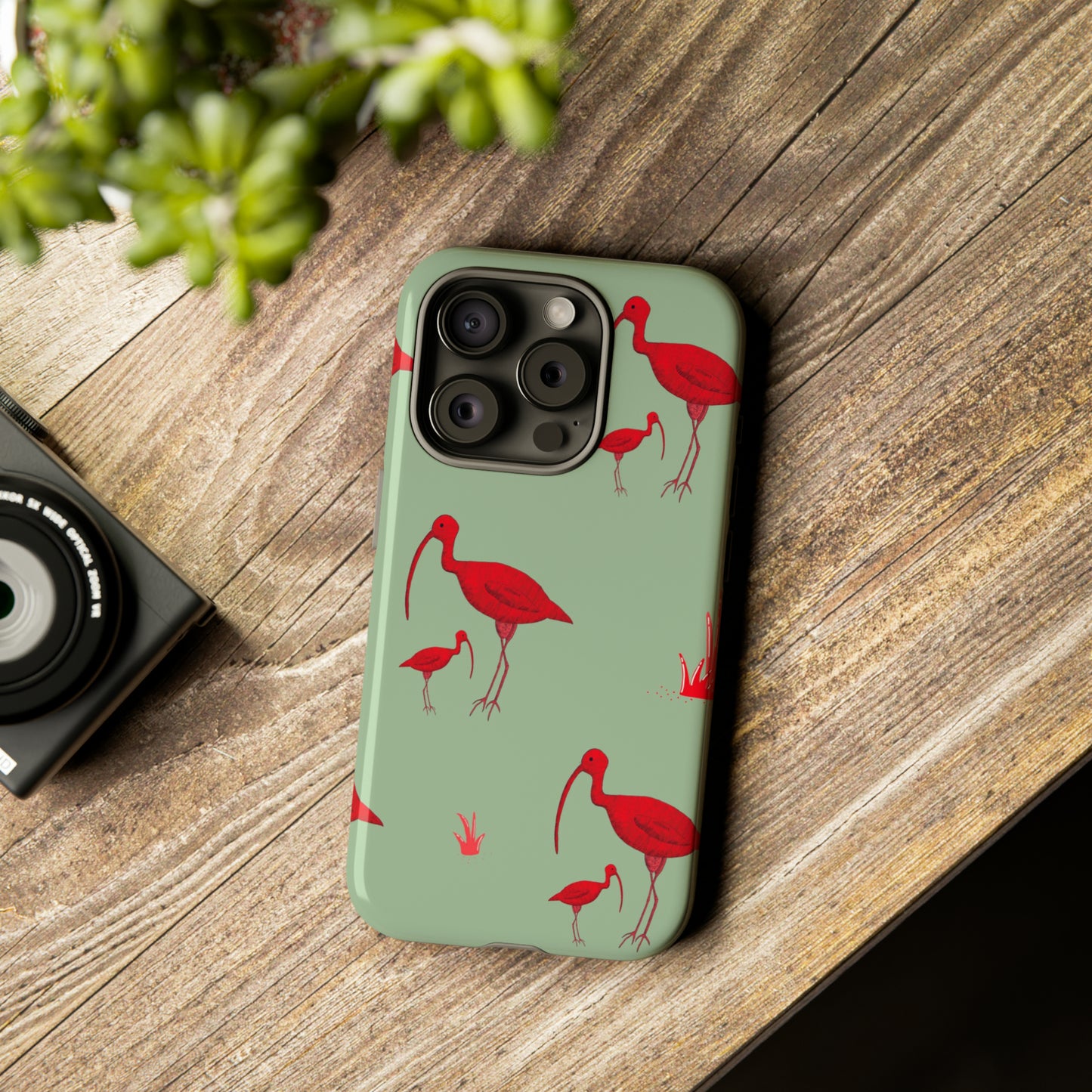 The Red Bird Phone Case