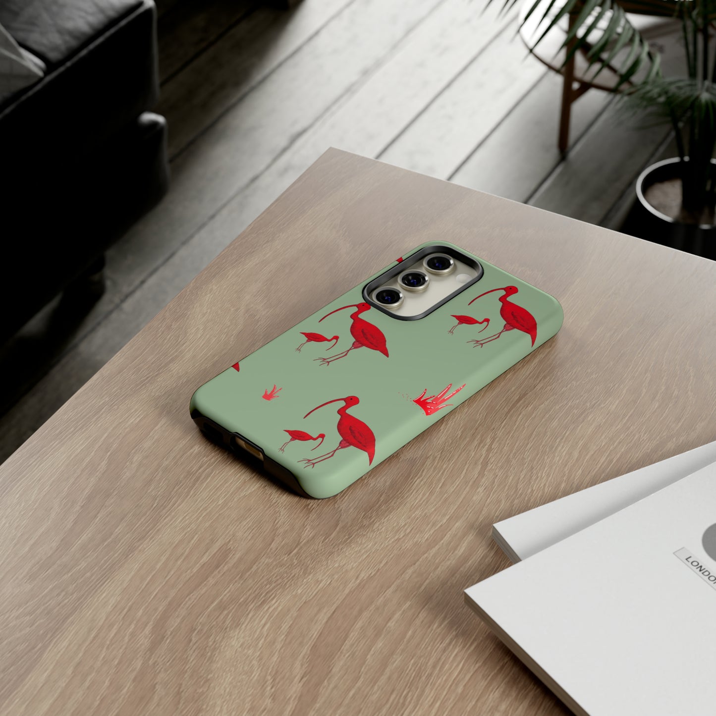 The Red Bird Phone Case