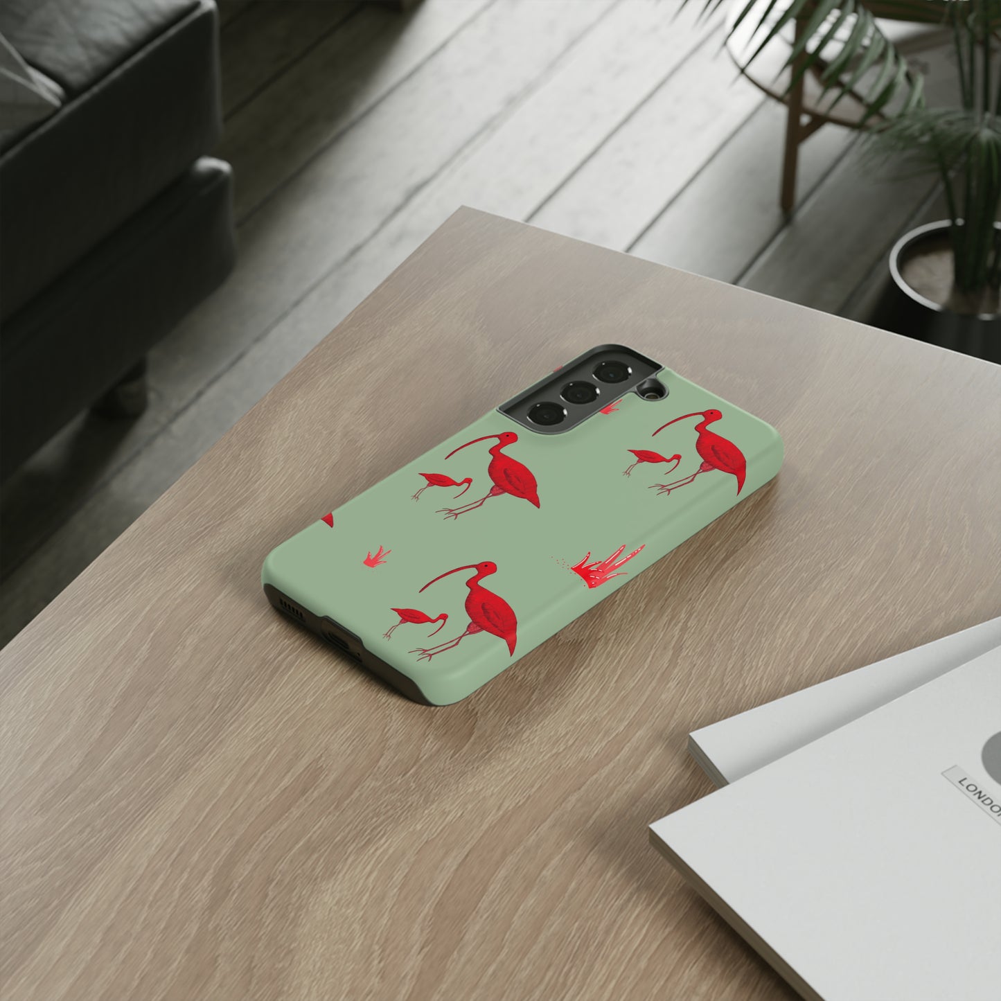 The Red Bird Phone Case