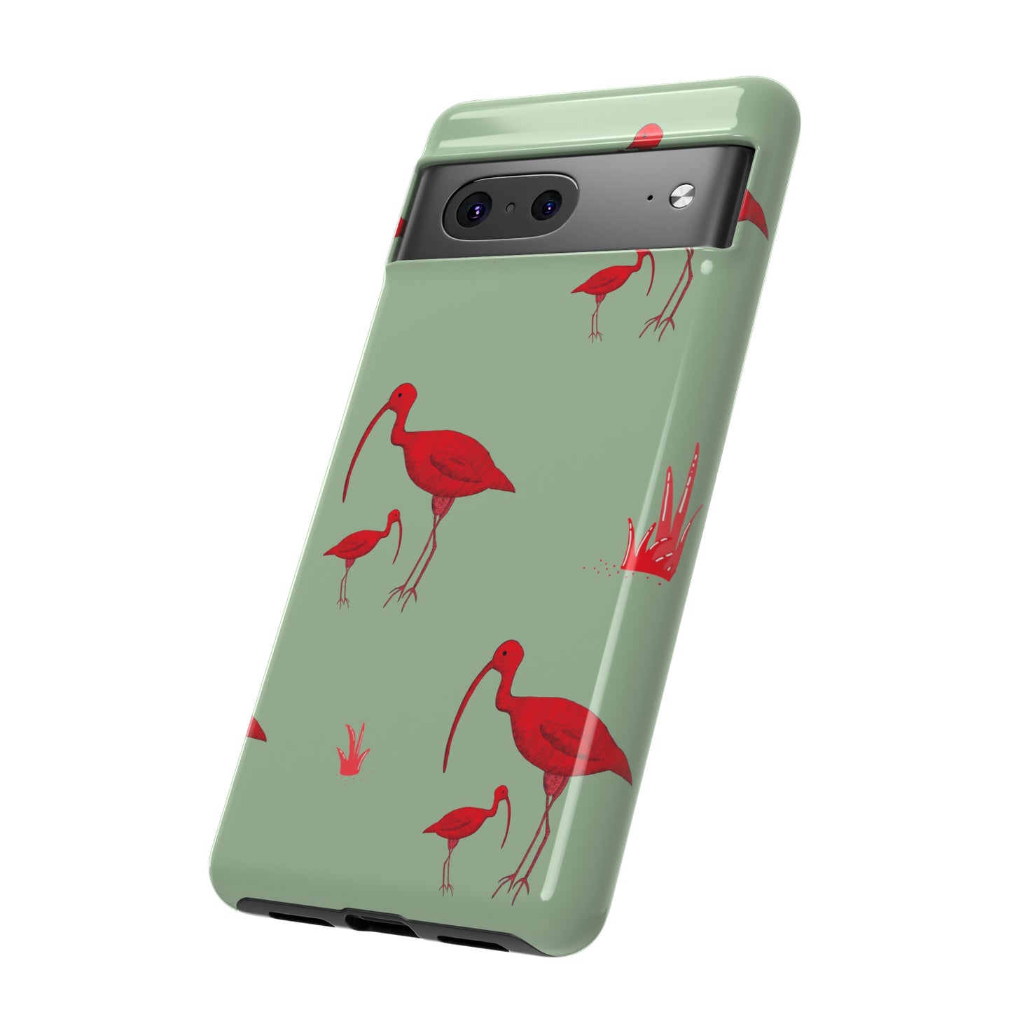 The Red Bird Phone Case