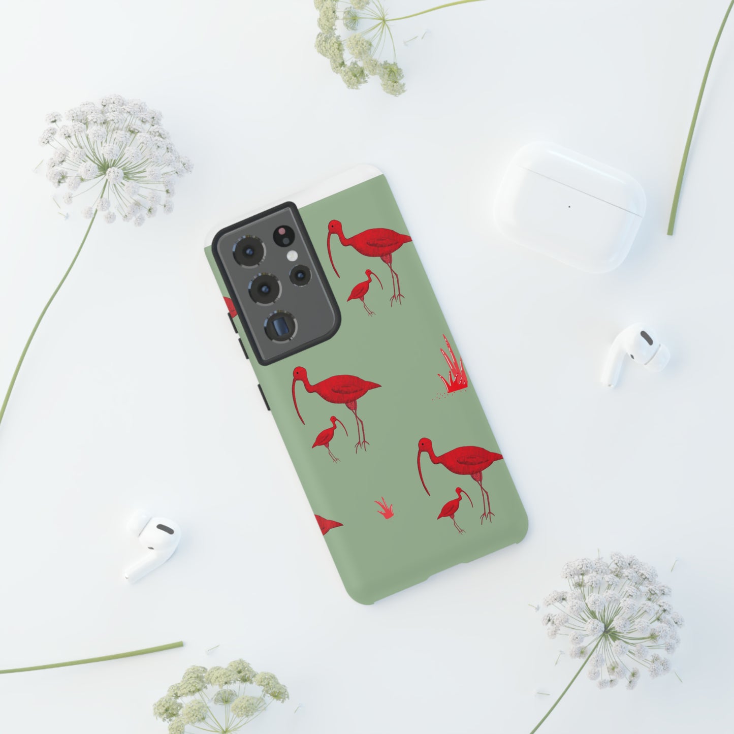 The Red Bird Phone Case