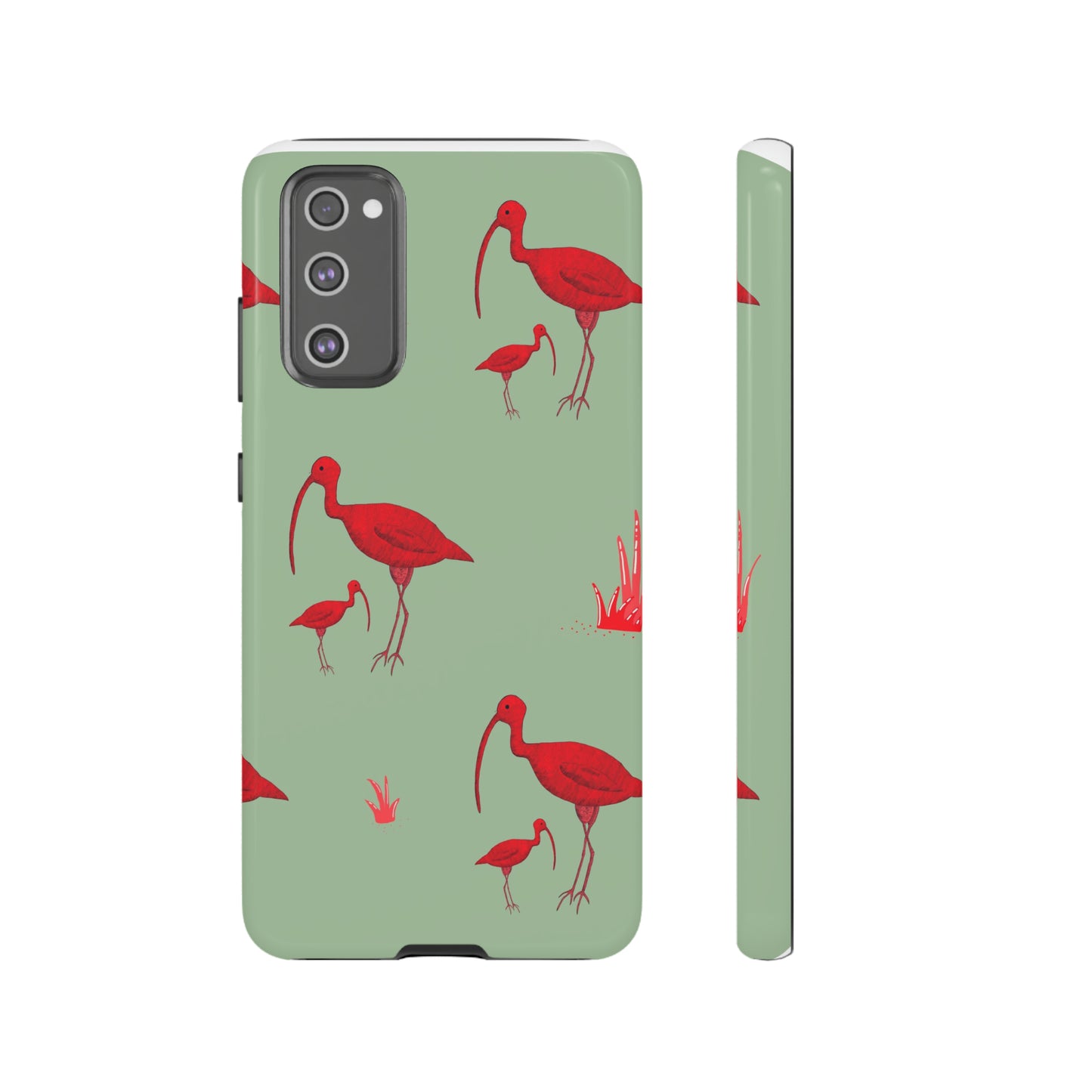 The Red Bird Phone Case