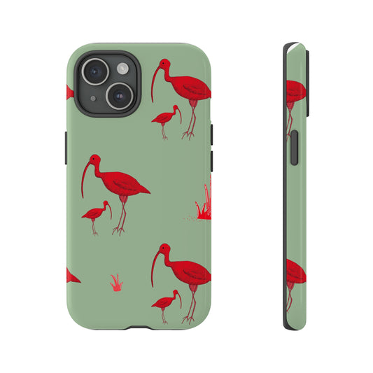 The Red Bird Phone Case