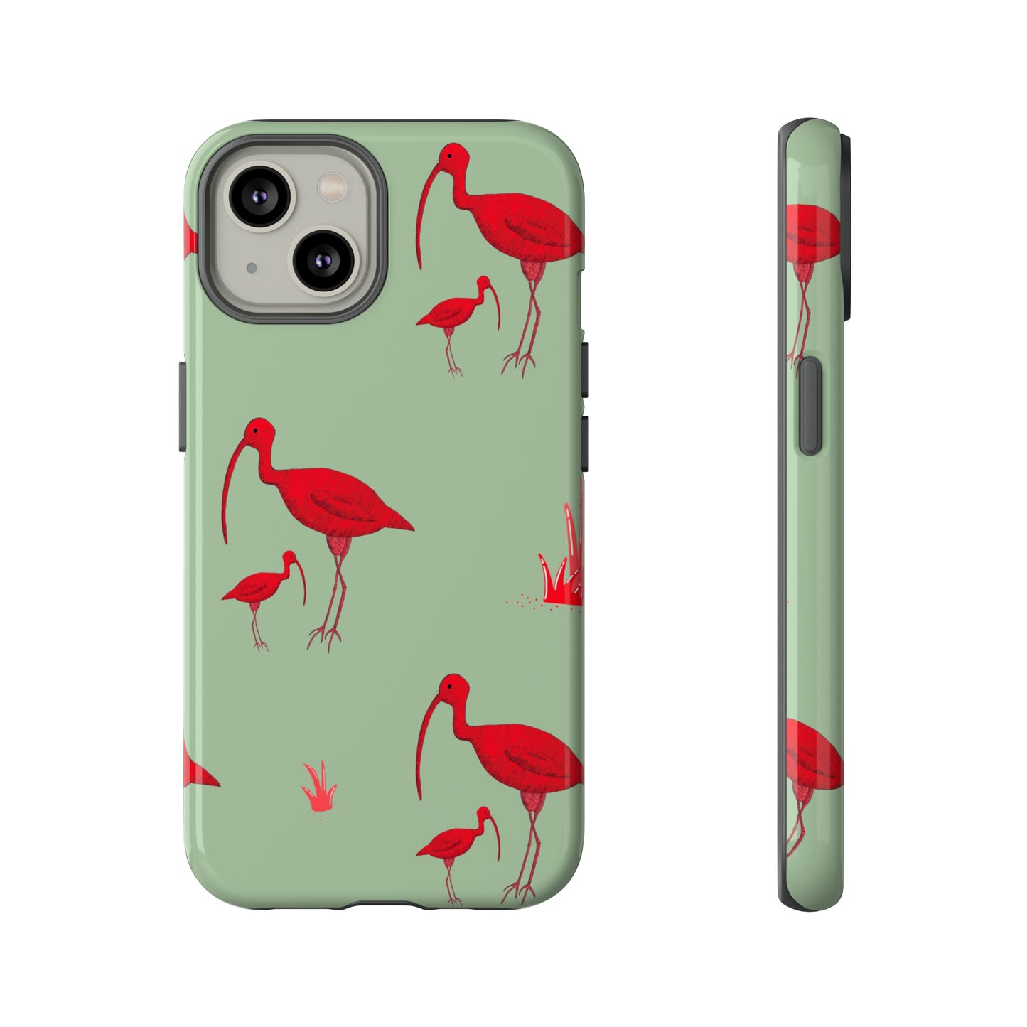 The Red Bird Phone Case